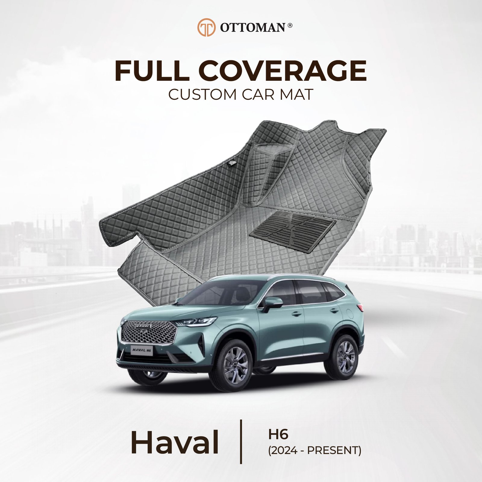 Haval-03.Jpg Haval H6 (2024-Present) Ottoman Car Mat - Image 1