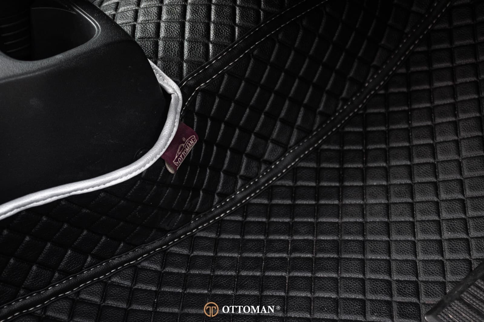 Perodua Axia with Ottoman custom-fit seat covers and 3D car mats