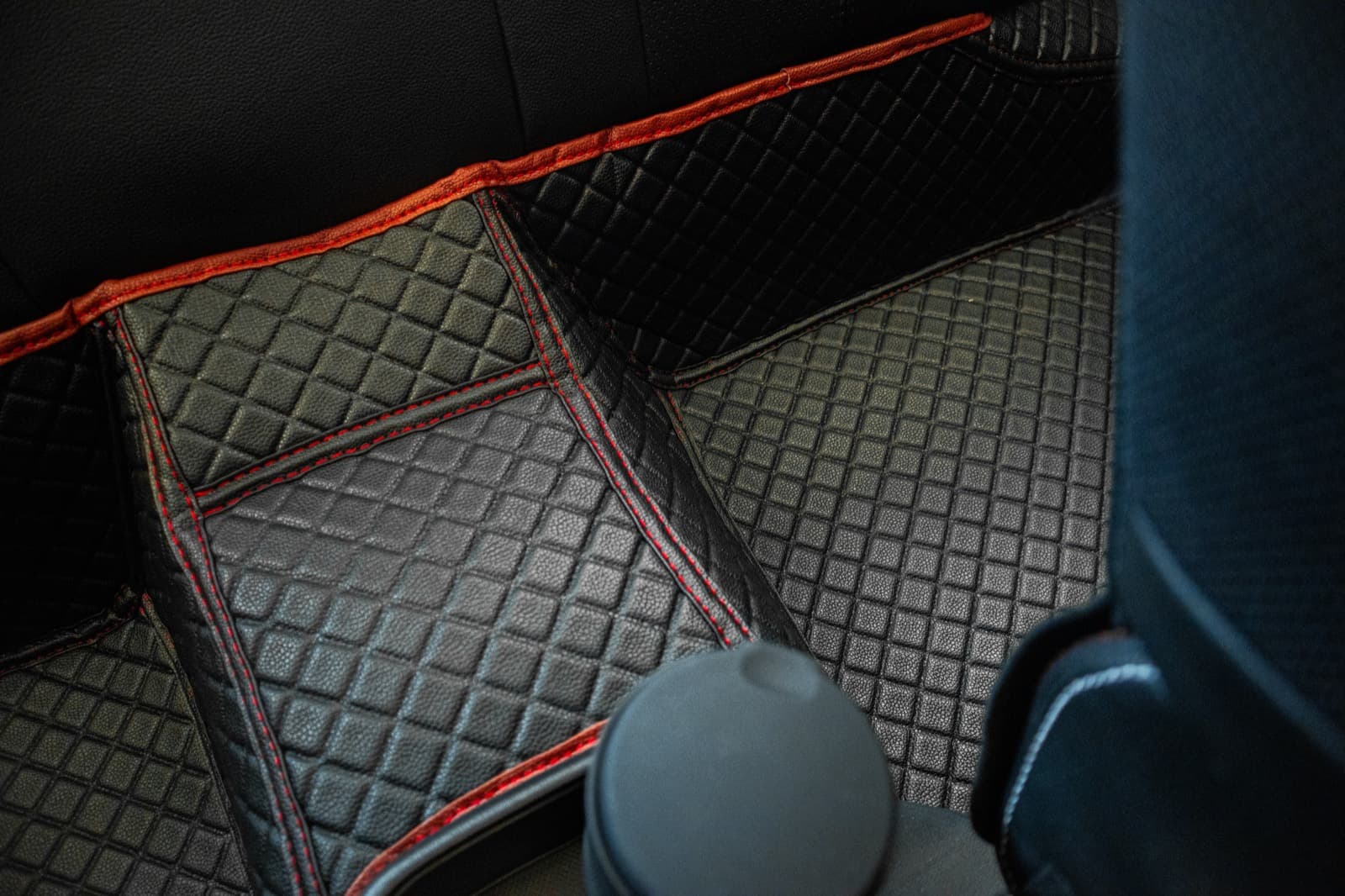 Perodua Myvi with Ottoman custom-fit seat covers and 3D car mats