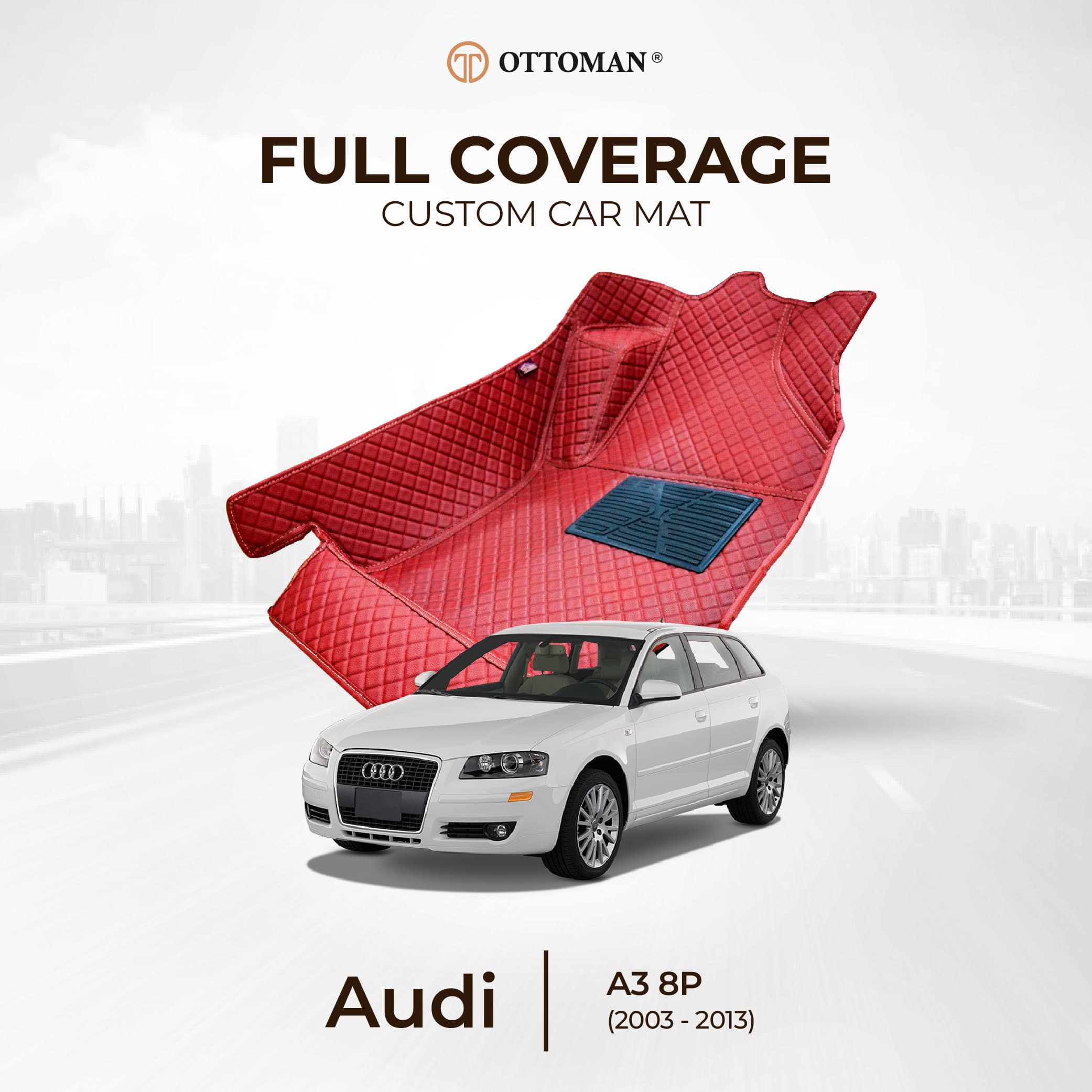 Audi A3 8P (2003-2013) Ottoman Car Mat