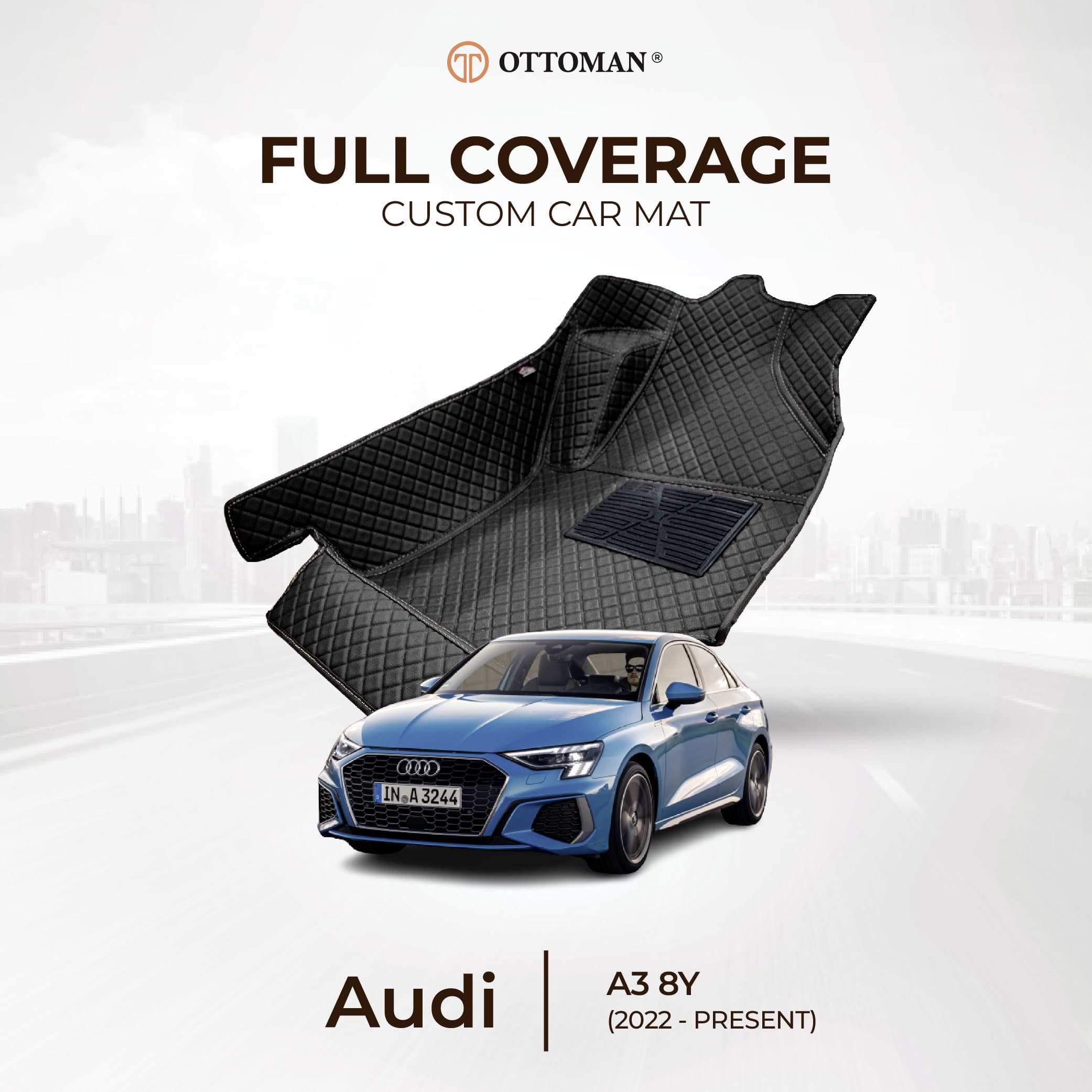 Audi A3 8Y (2022-Present) Ottoman Car Mat