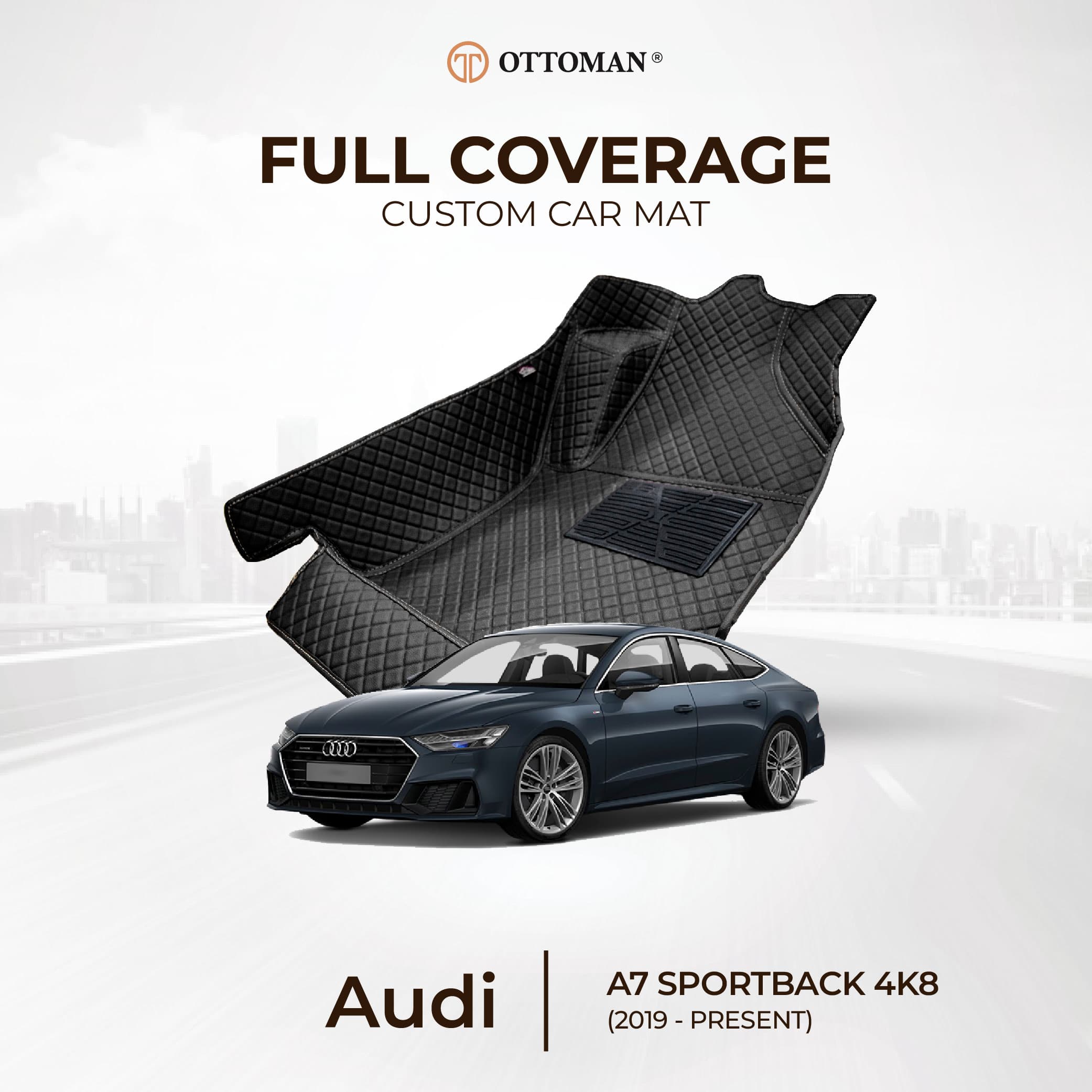 Audi A7 Sportback 4K8 (2019-Present) Ottoman Car Mat