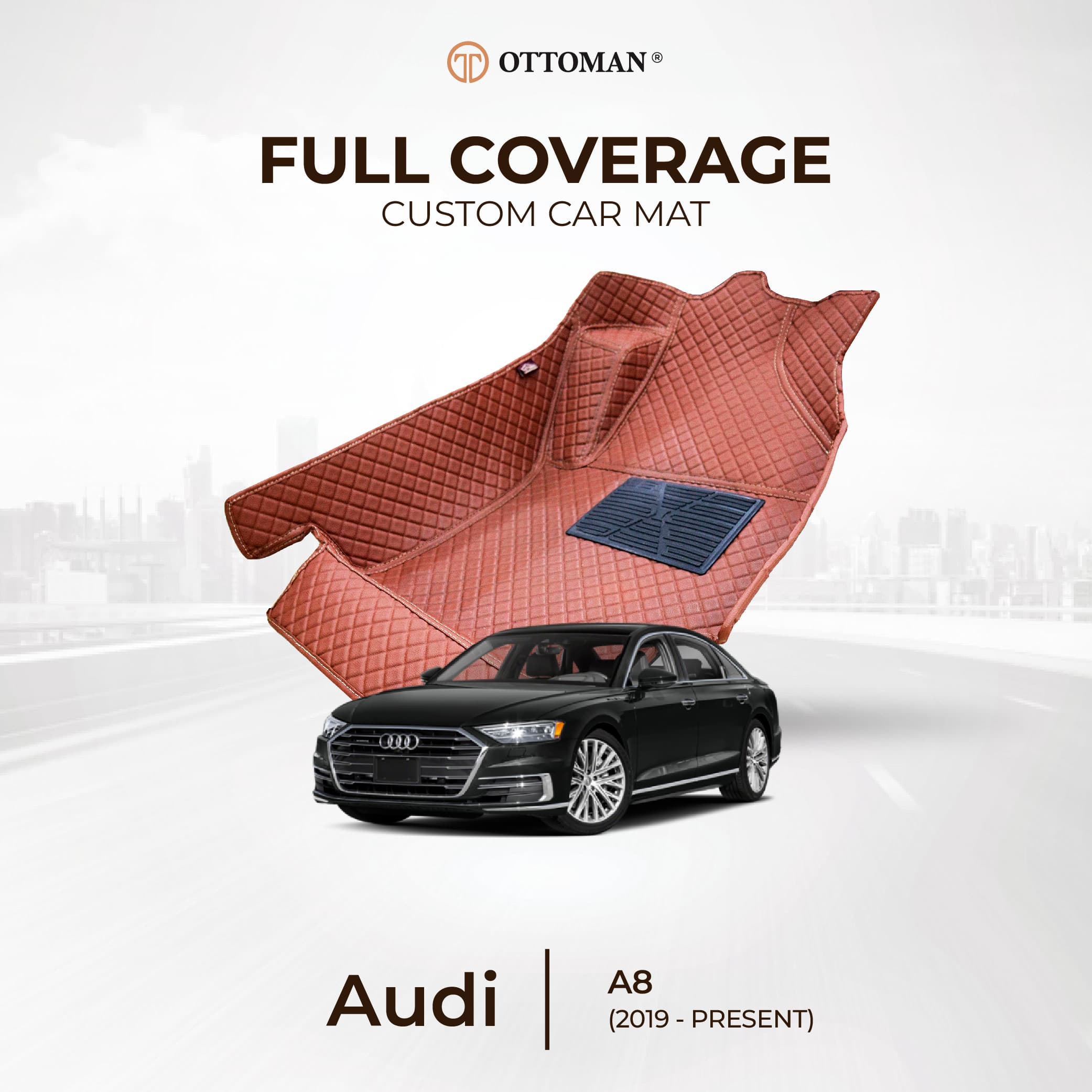 Audi A8 (2019-Present) Ottoman Car Mat