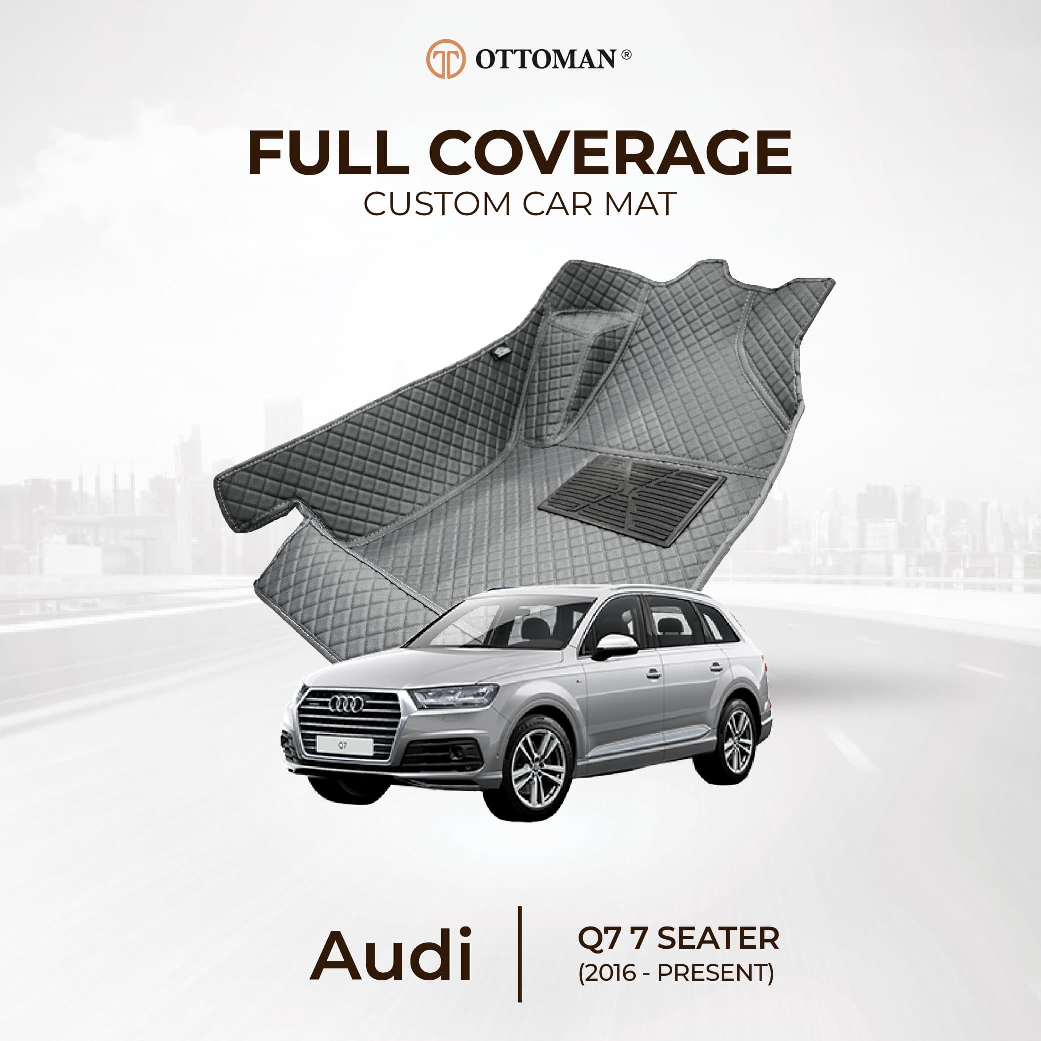 Audi Q7 4M (2016-Present) Ottoman Car Mat