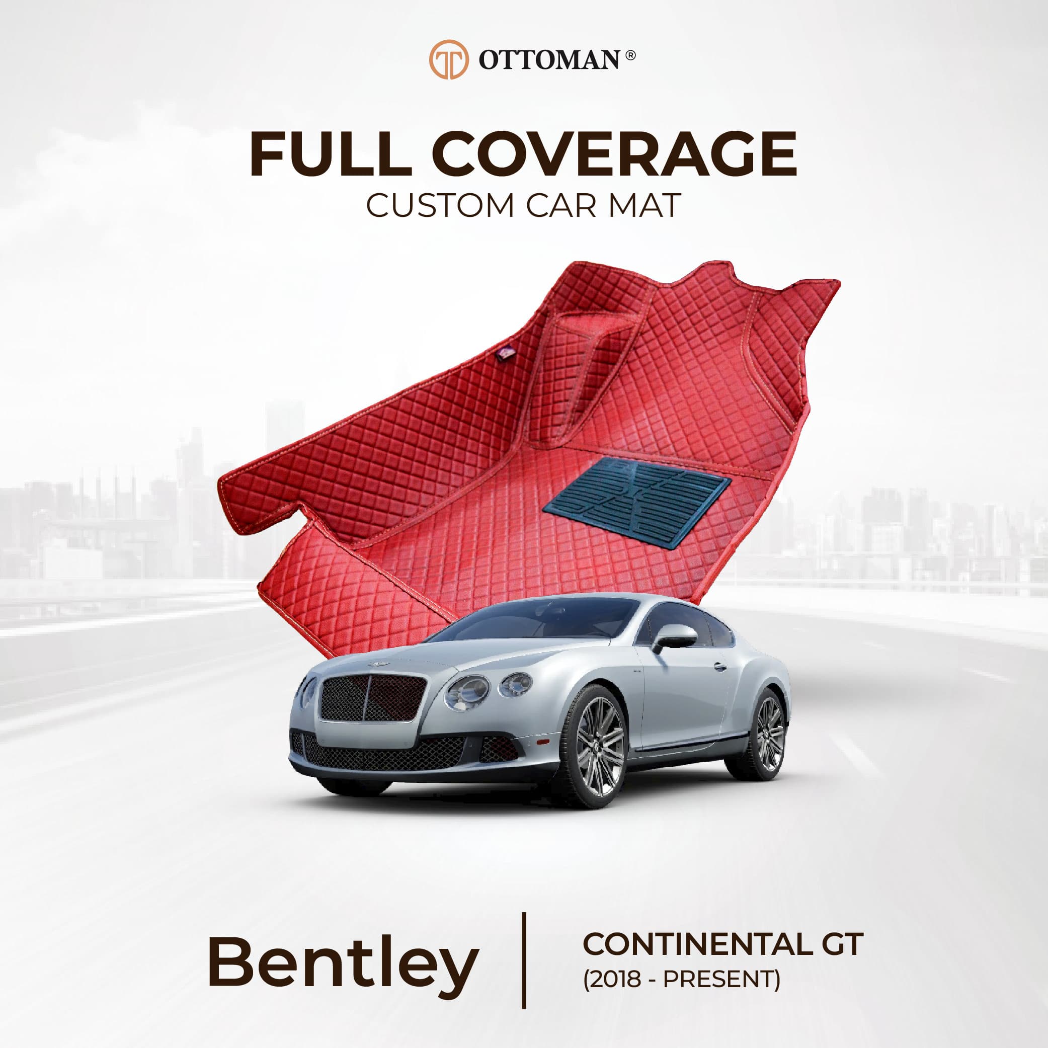 Bentley Continental GT (2018-Present) Ottoman Car Mat