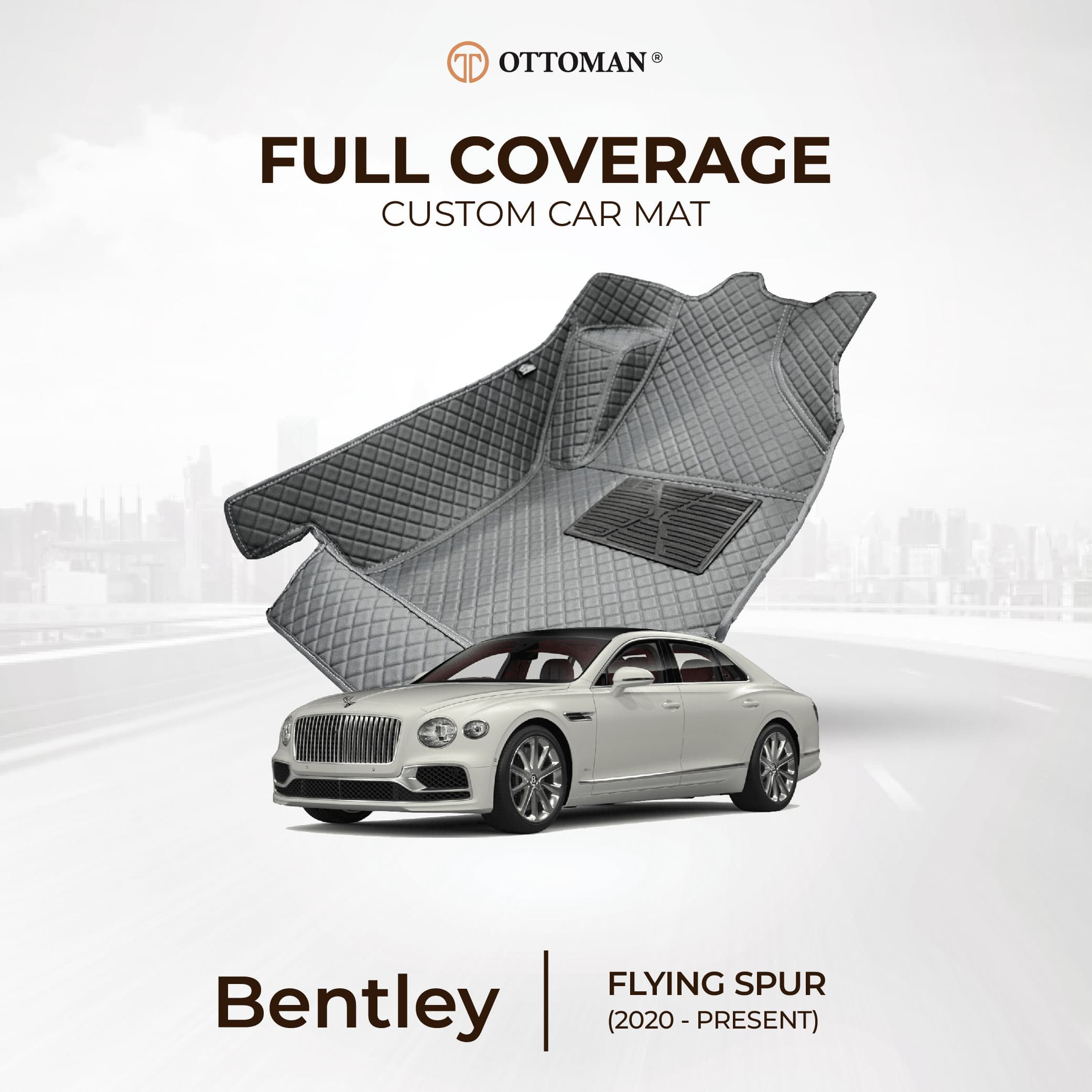 Bentley Flying Spur (2020-Present) Ottoman Car Mat
