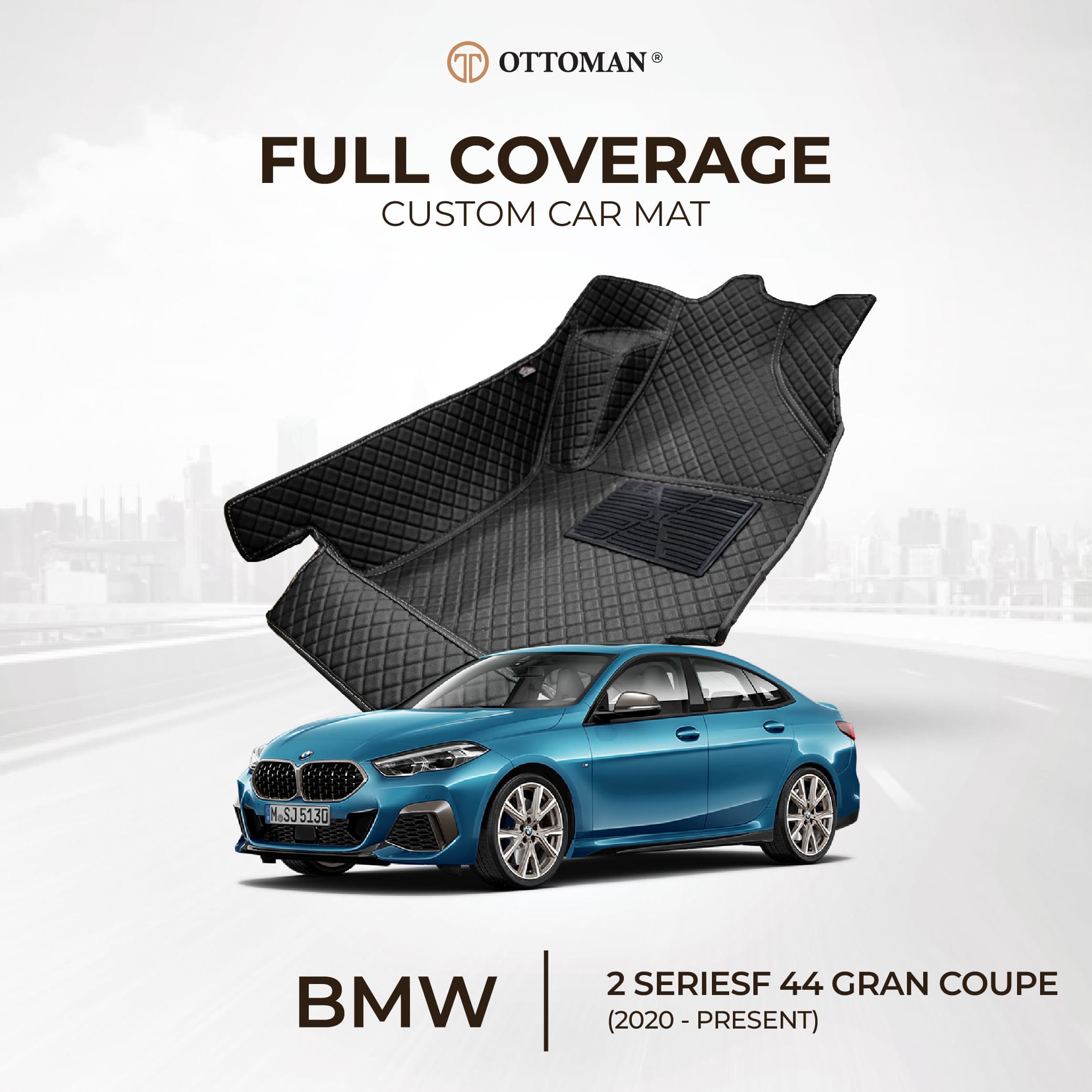 BMW 2 Series F44 (2020-Present) Ottoman Car Mat