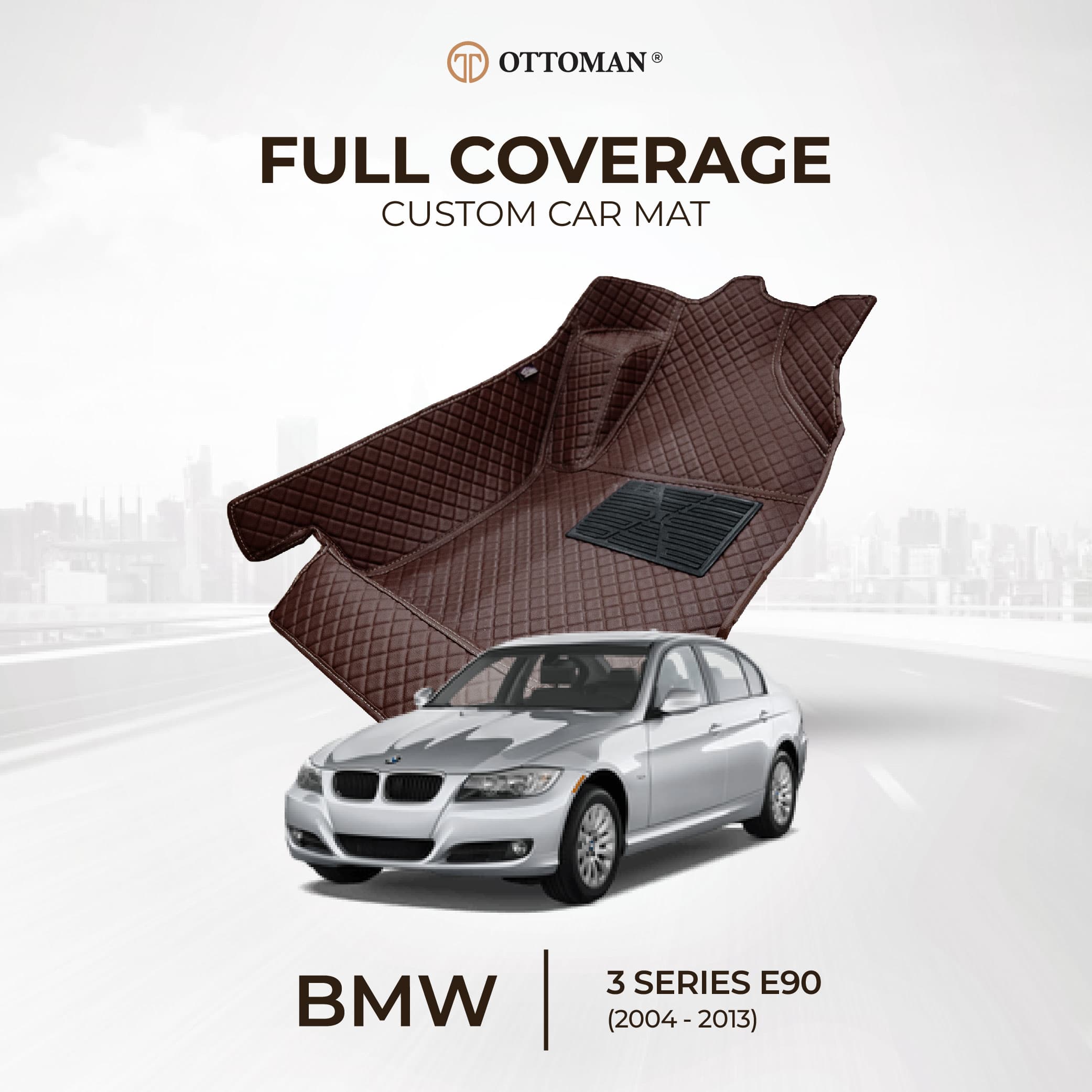 BMW 3 Series E90 (2004-2013) Ottoman Car Mat