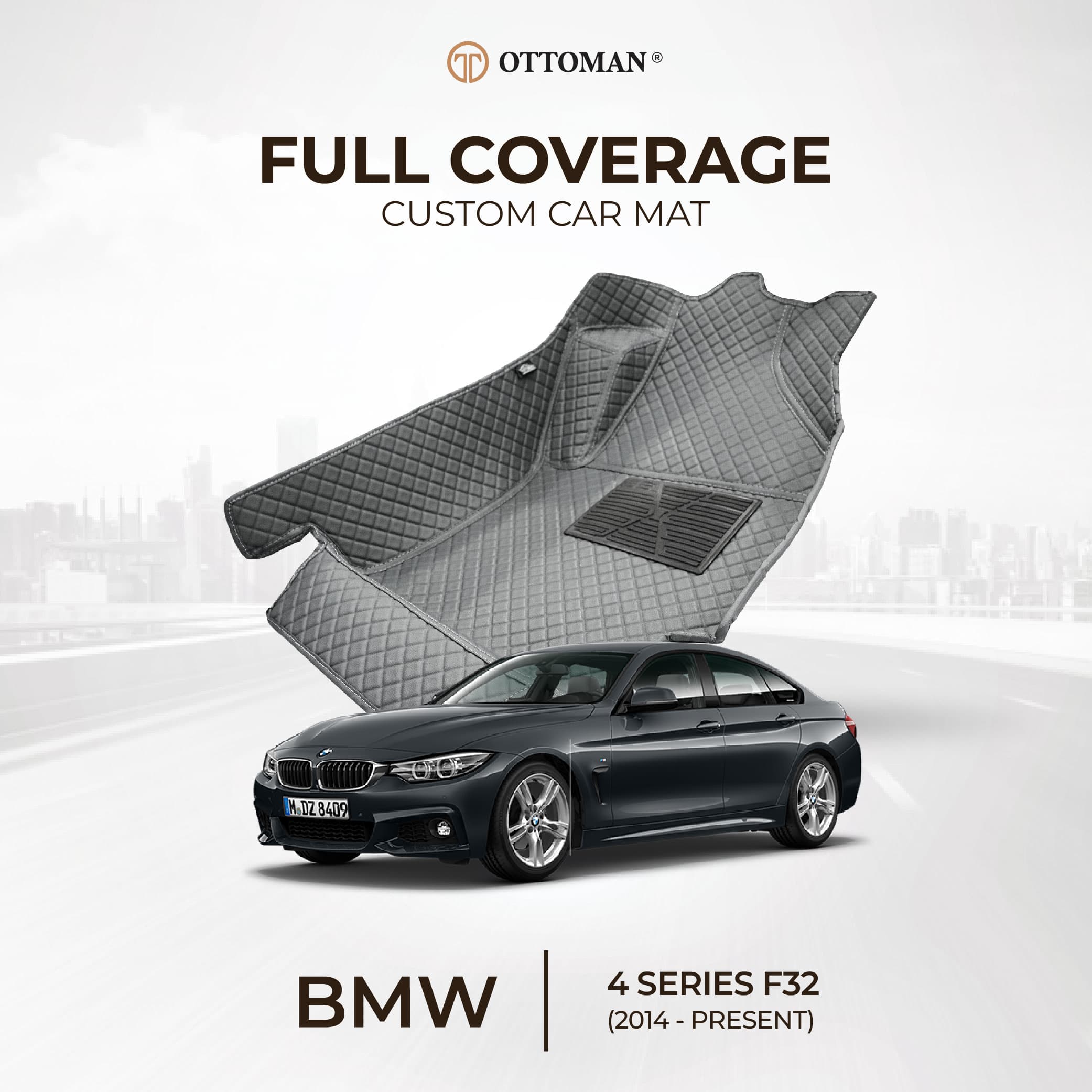 BMW 4 Series F32 (2014-Present) Ottoman Car Mat