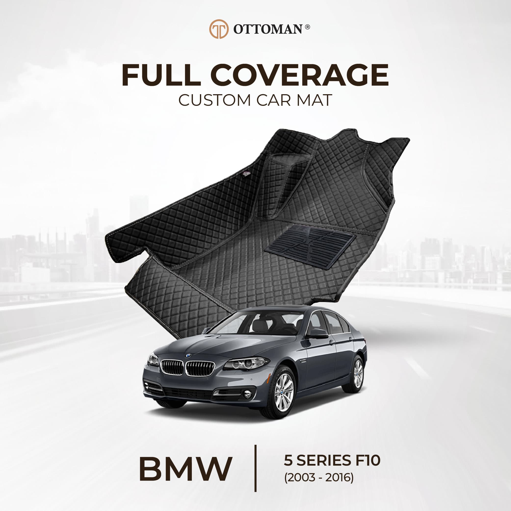BMW 5 Series F10 (2003-2016) Ottoman Car Mat