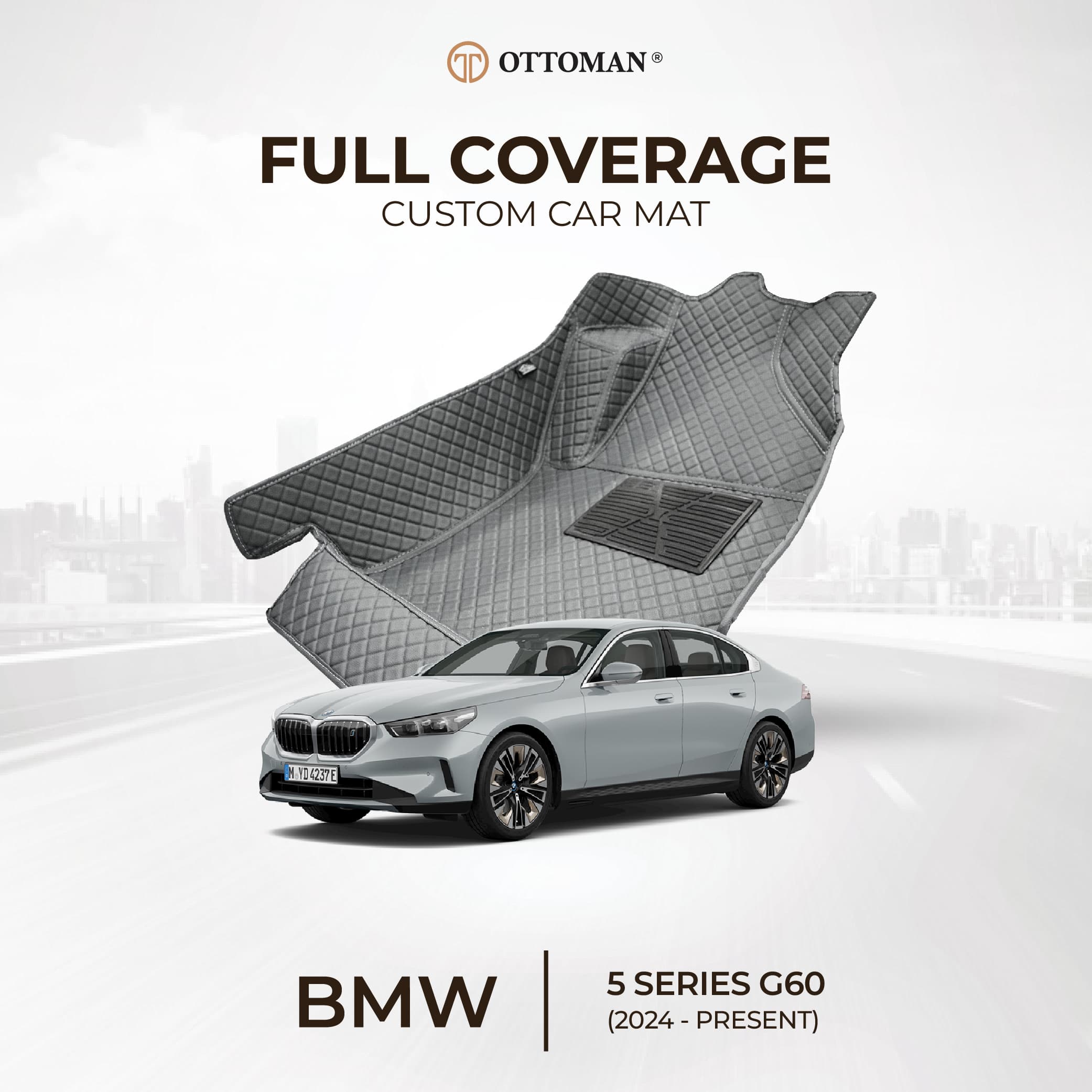 BMW 5 Series G60 (2024-Present) Ottoman Car Mat