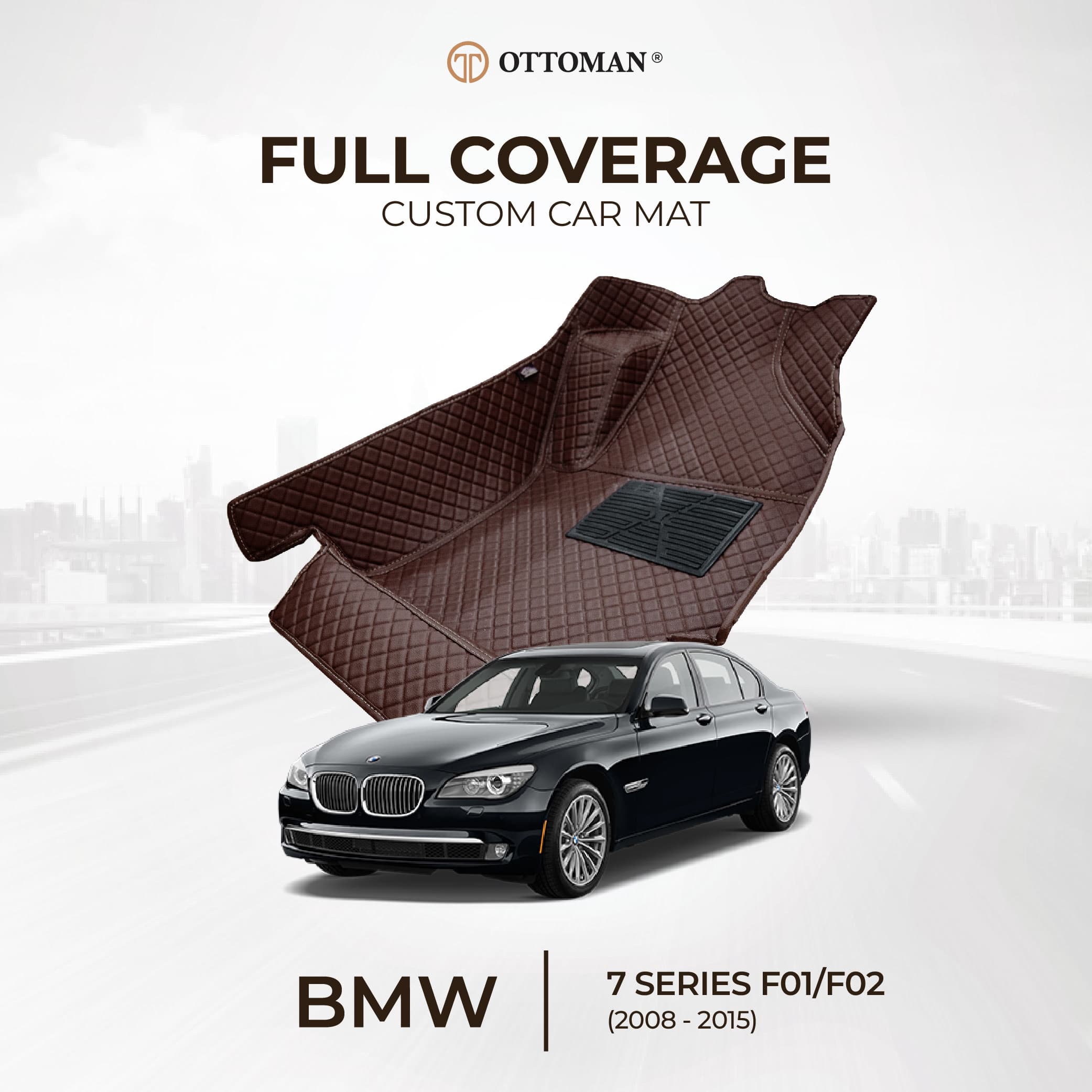 BMW 7 Series F01/F02 (2008-2015) Ottoman Car Mat