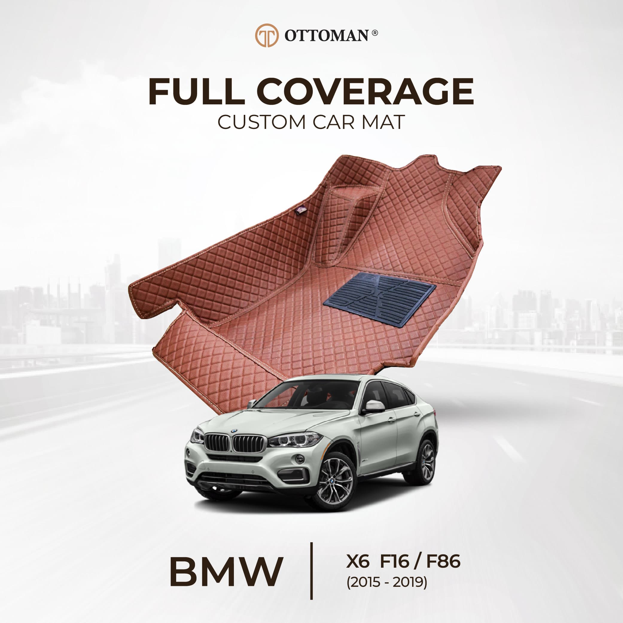 BMW X6 F16/F86 (2015-2019) Ottoman Car Mat