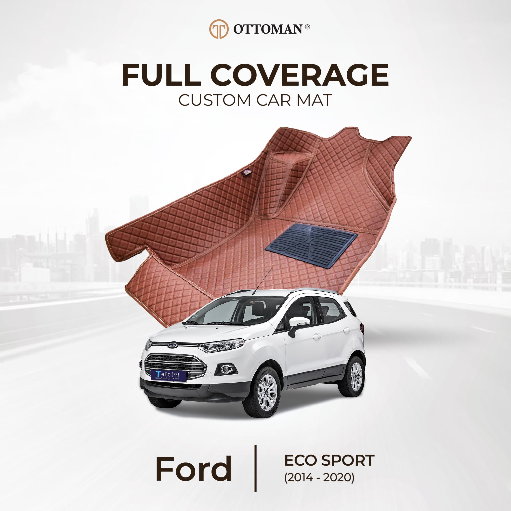 Ford Ecosport (2014-2020) Ottoman Car Mat