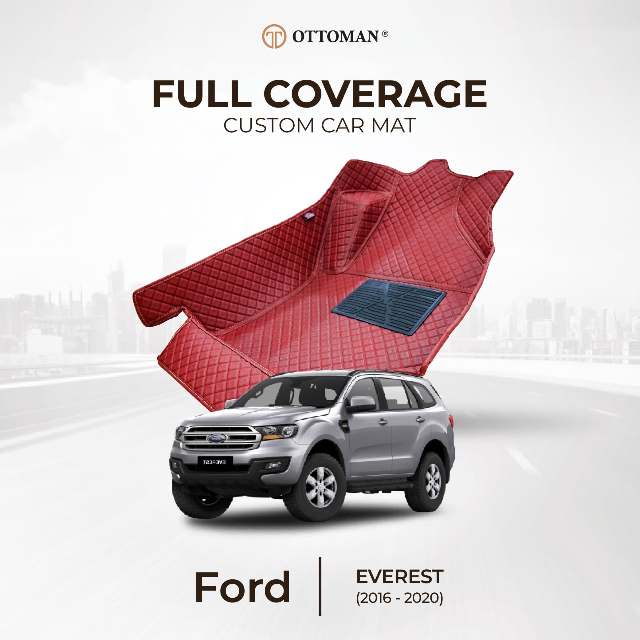 Ford Everest (2016-2020) Ottoman Car Mat