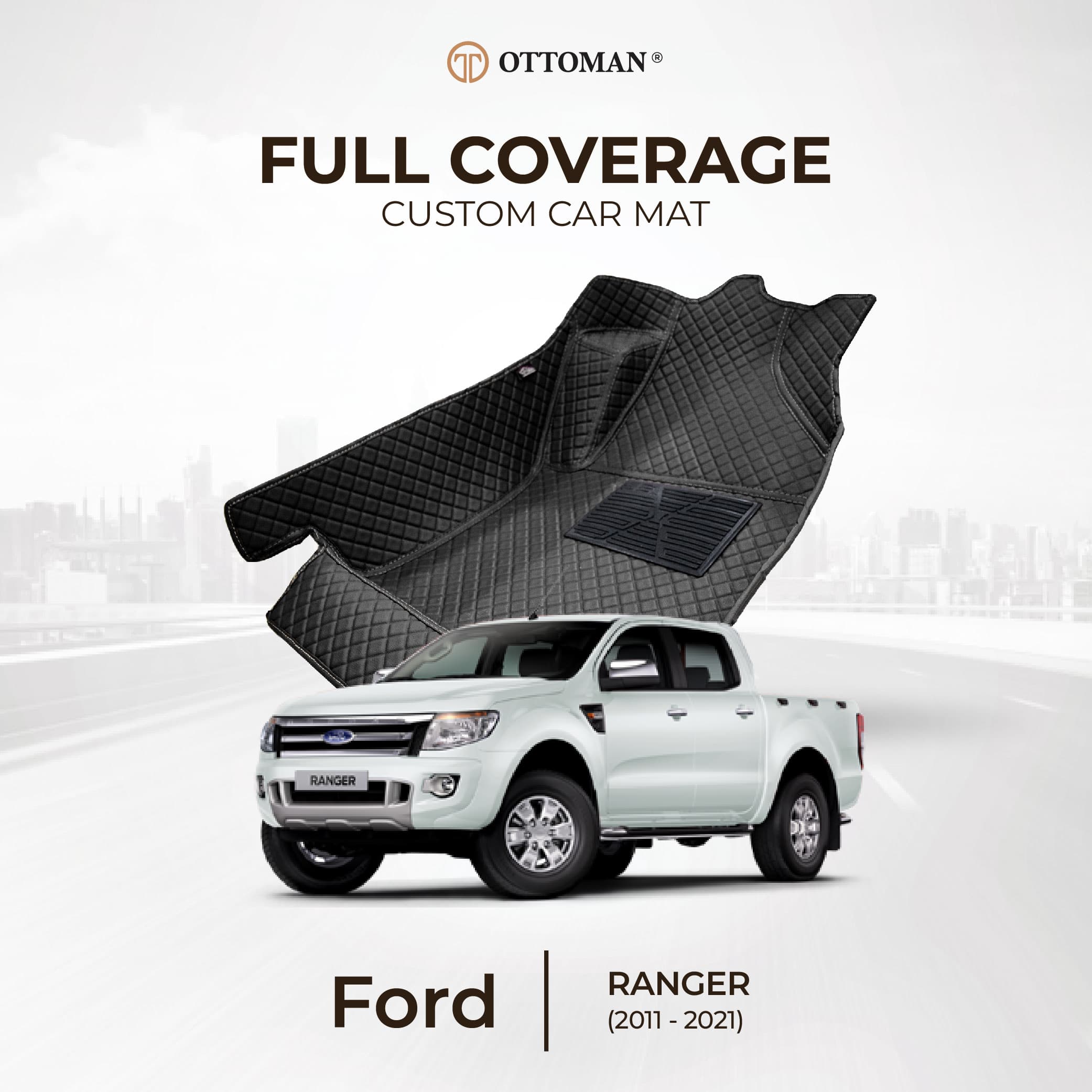 Ford Ranger (2011-2021) Ottoman Car Mat
