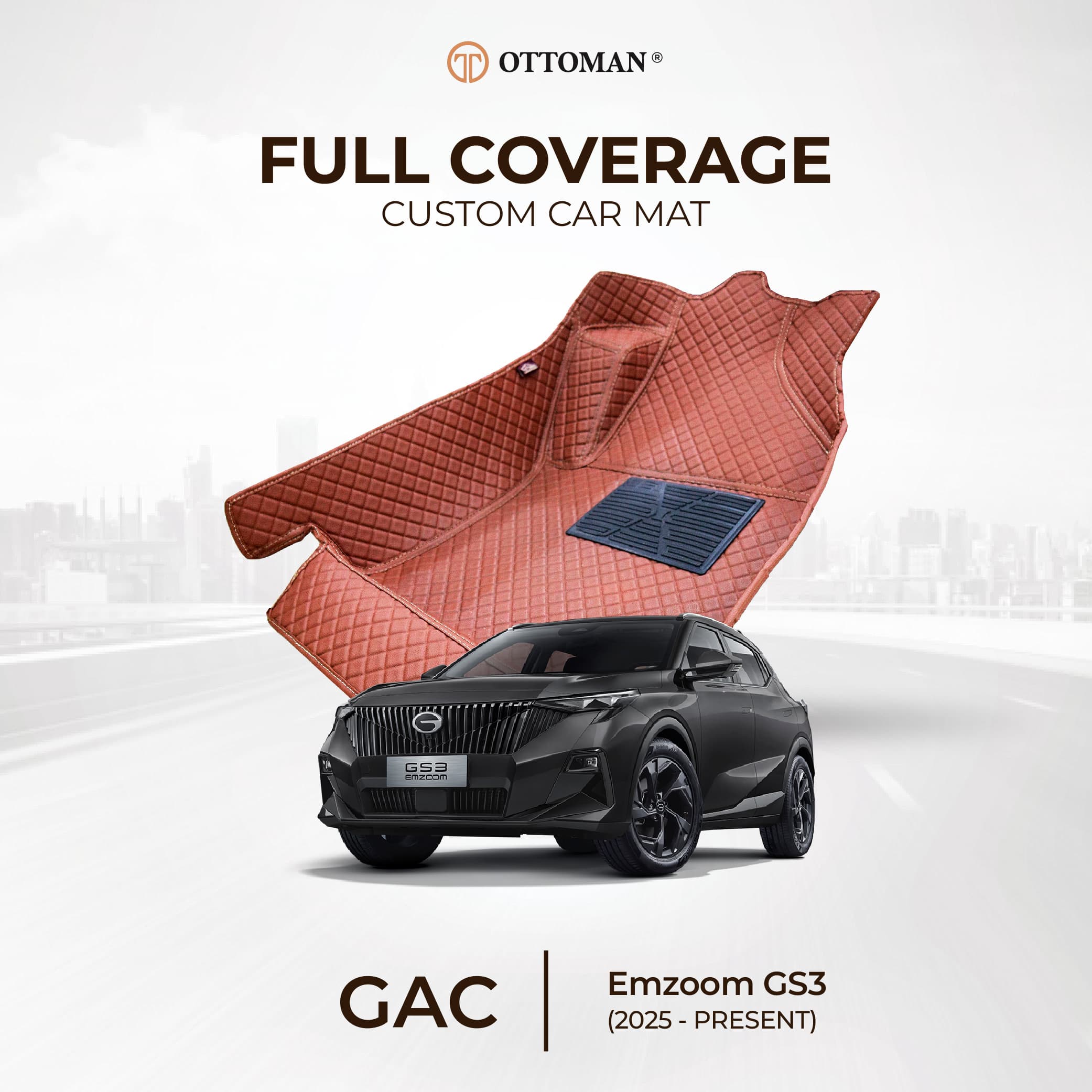GAC Emzoom GS3 (2025-Present) Ottoman Car Mat