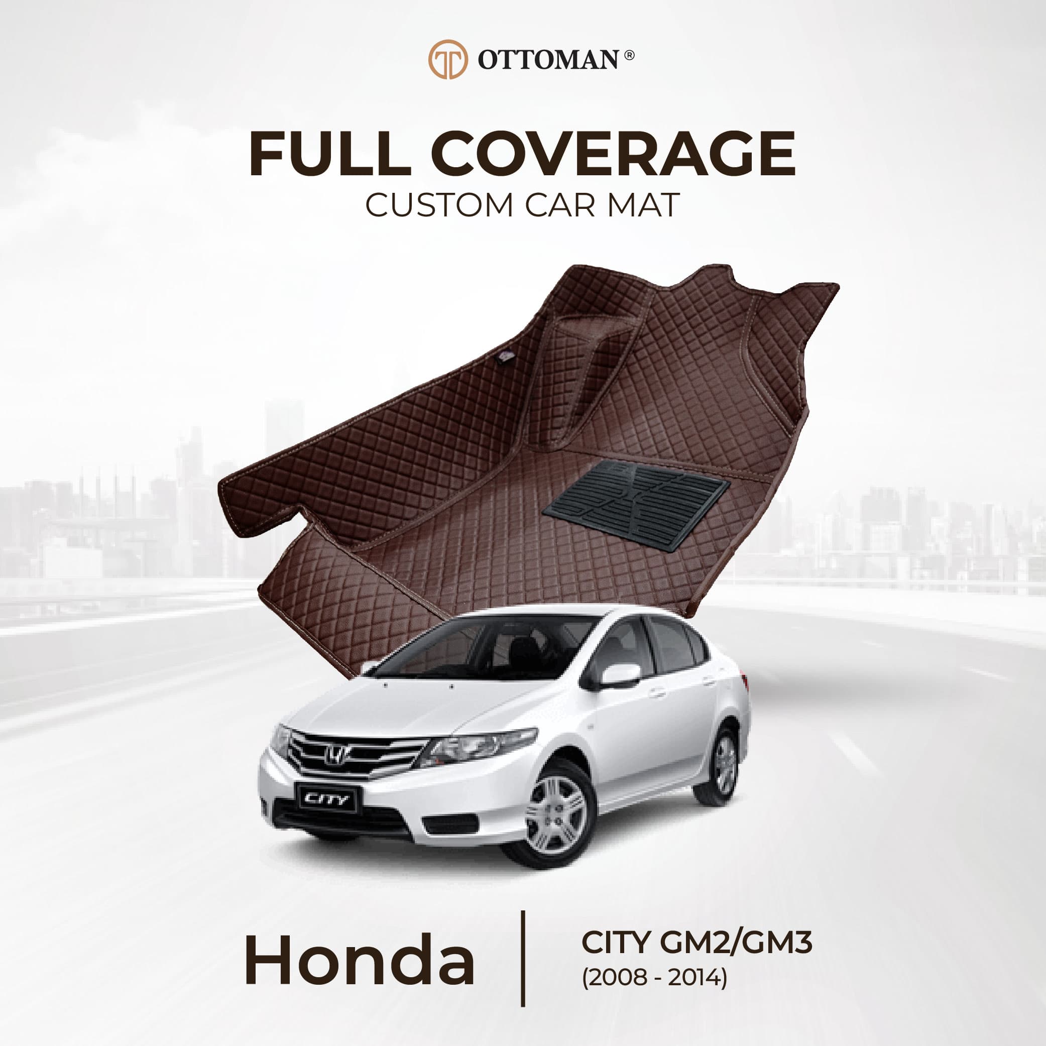 Honda City GM2/GM3 (2008-2014) Ottoman Car Mat