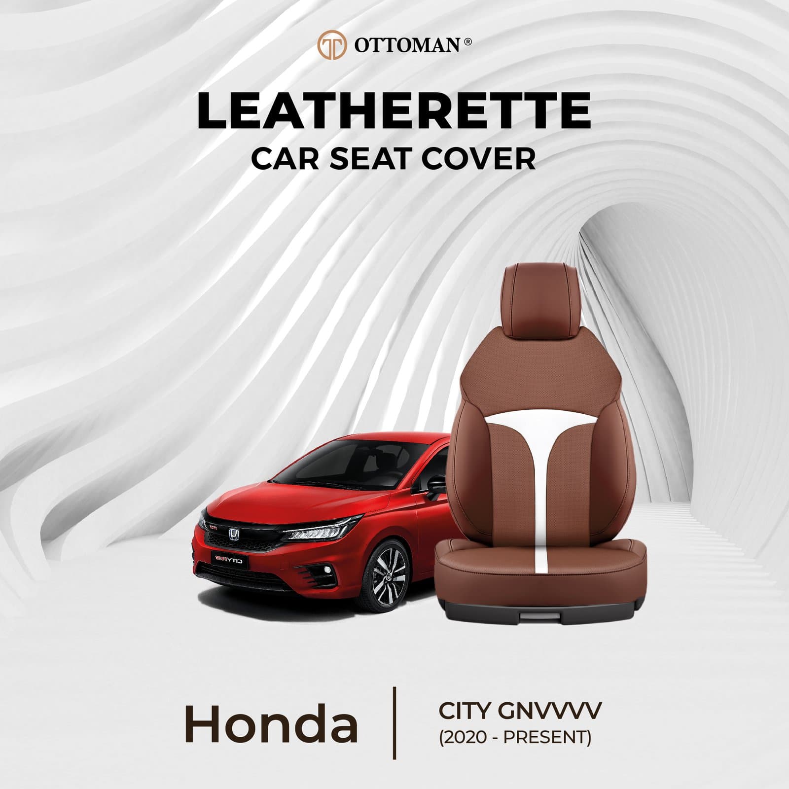 Honda City GN (2020-Present) Ottoman Seat Cover