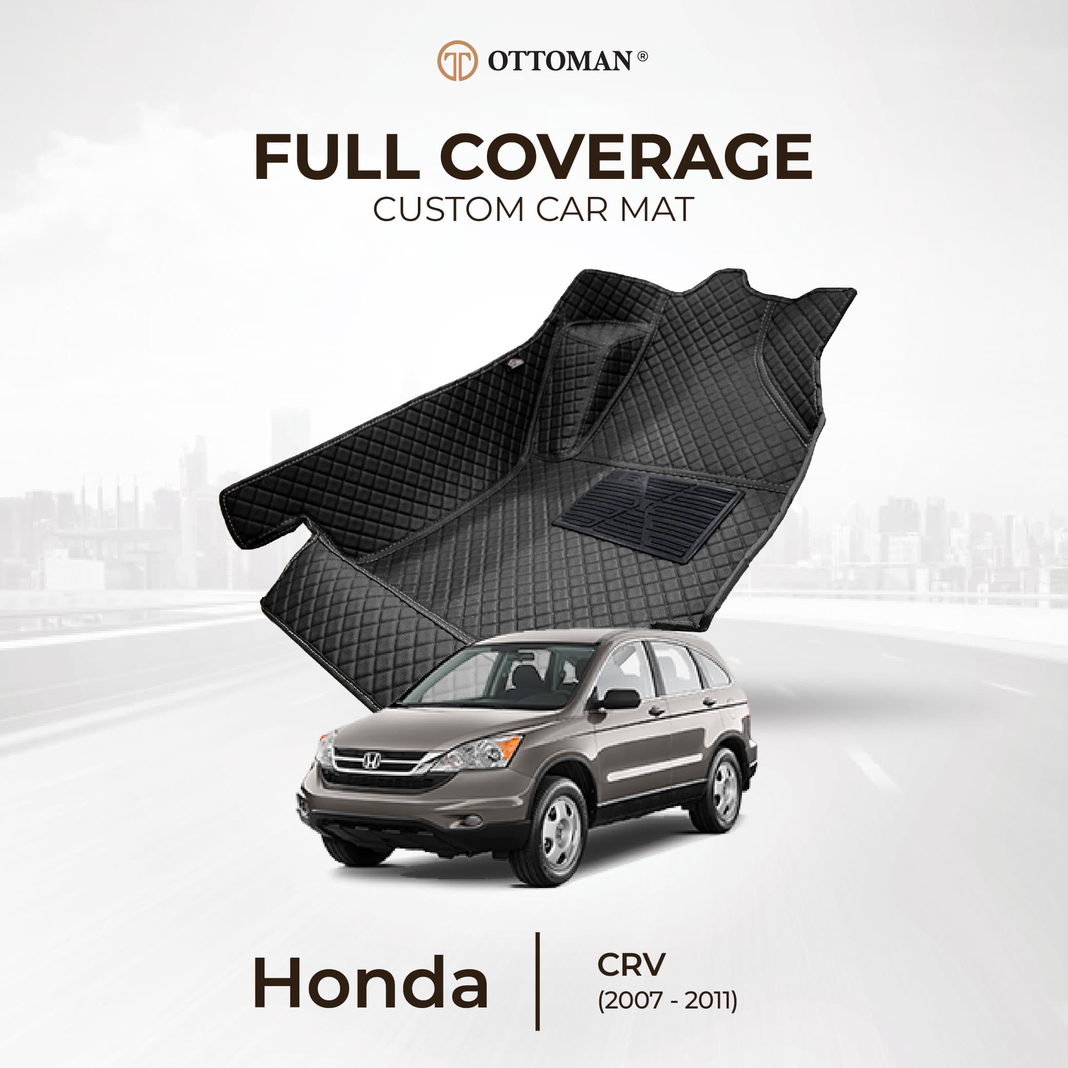 Honda CRV (2007-2011) Ottoman Car Mat