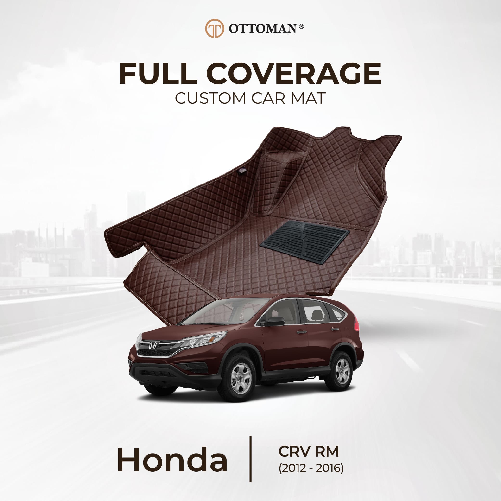 Honda CRV (2012-2016) Ottoman Car Mat