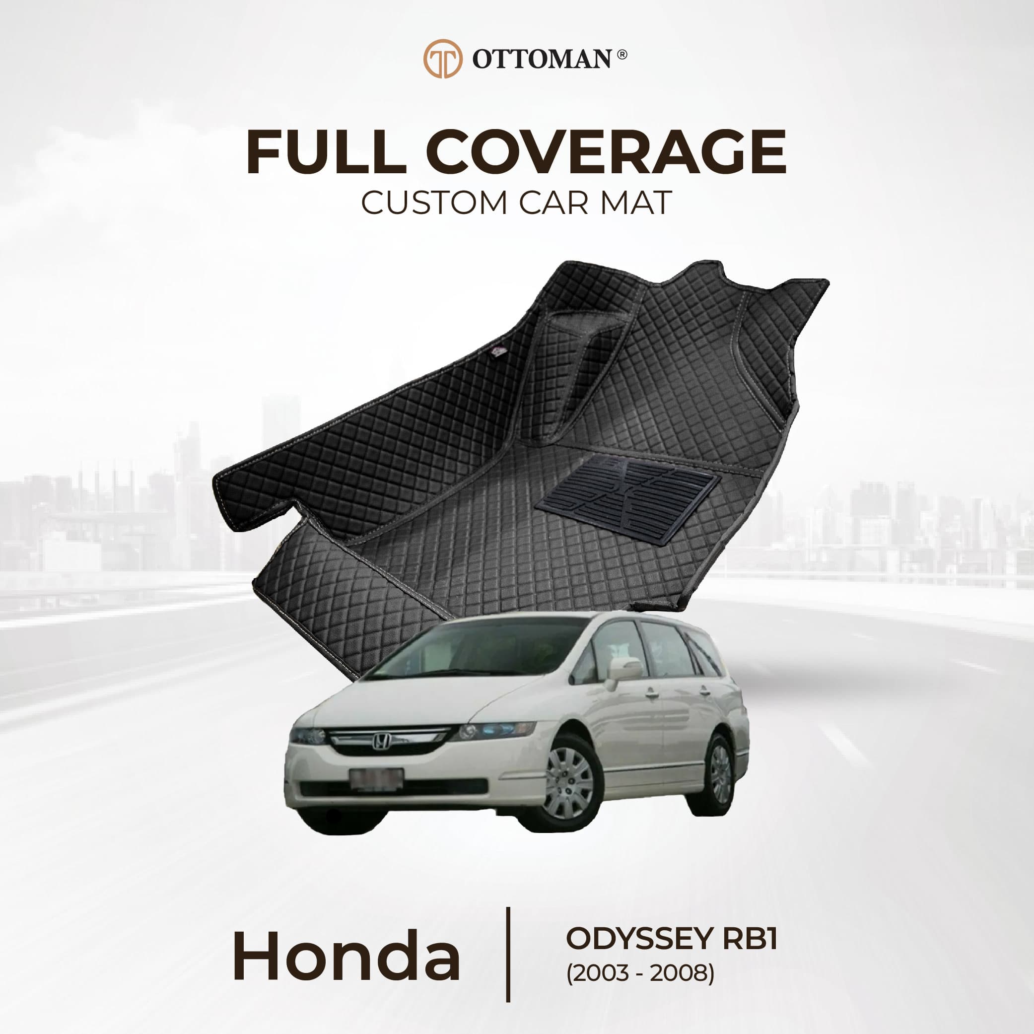Honda Odyssey RB1 (2003-2008) Ottoman Car Mat