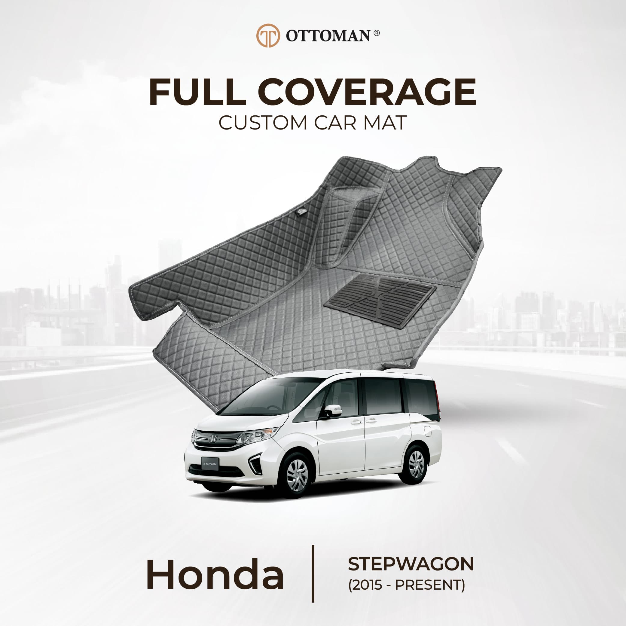 Honda Stepwagon (2015-Present) Ottoman Car Mat
