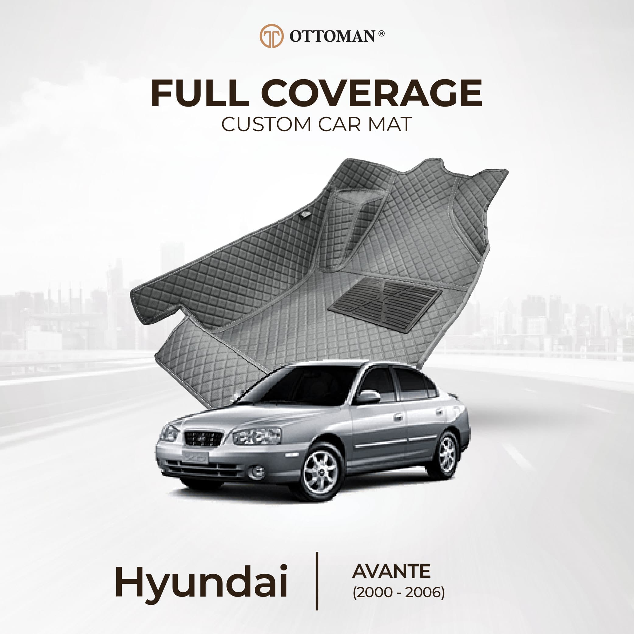 Hyundai Avante (2000-2006) Ottoman Car Mat