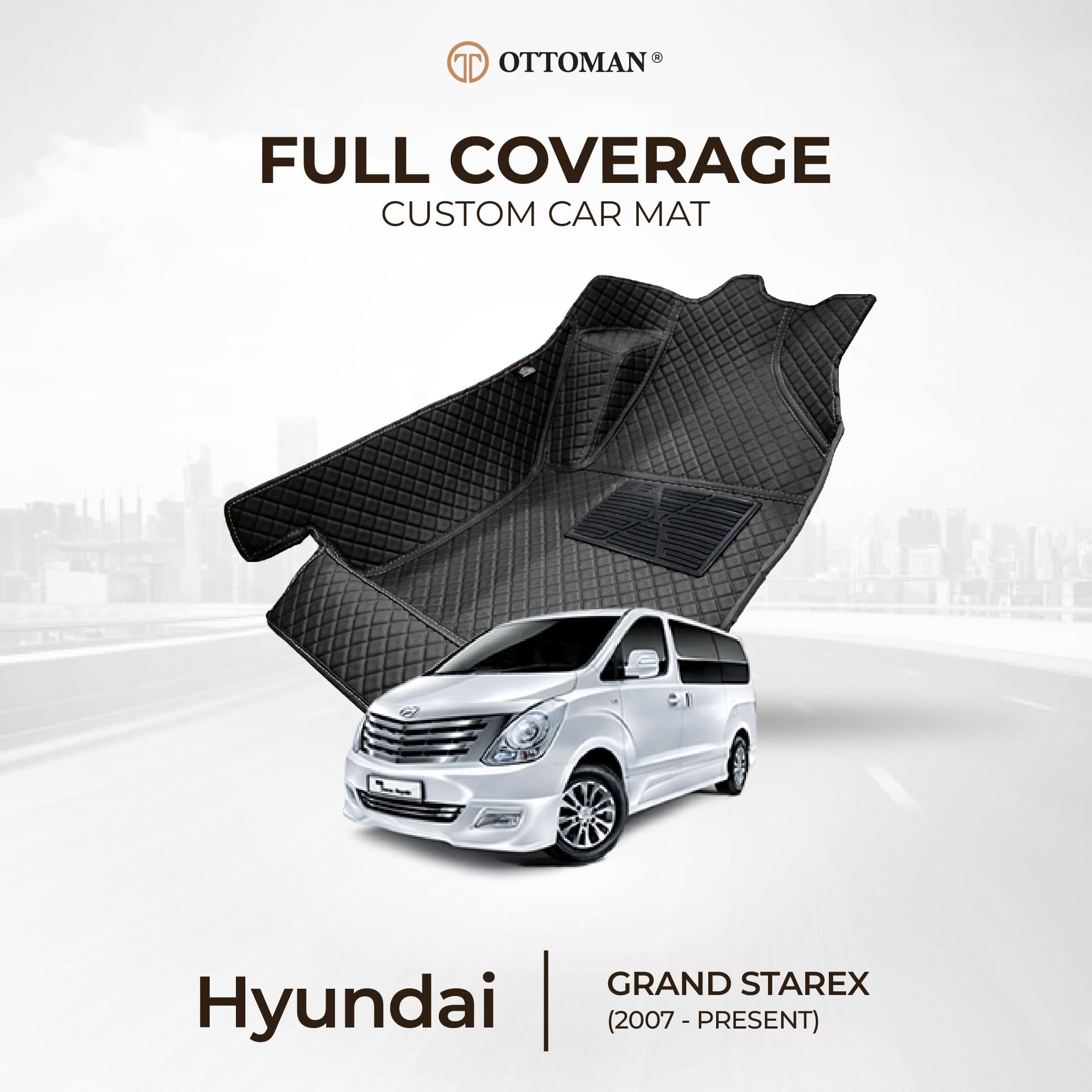Hyundai Grand Starex (2007-Present) Ottoman Car Mat