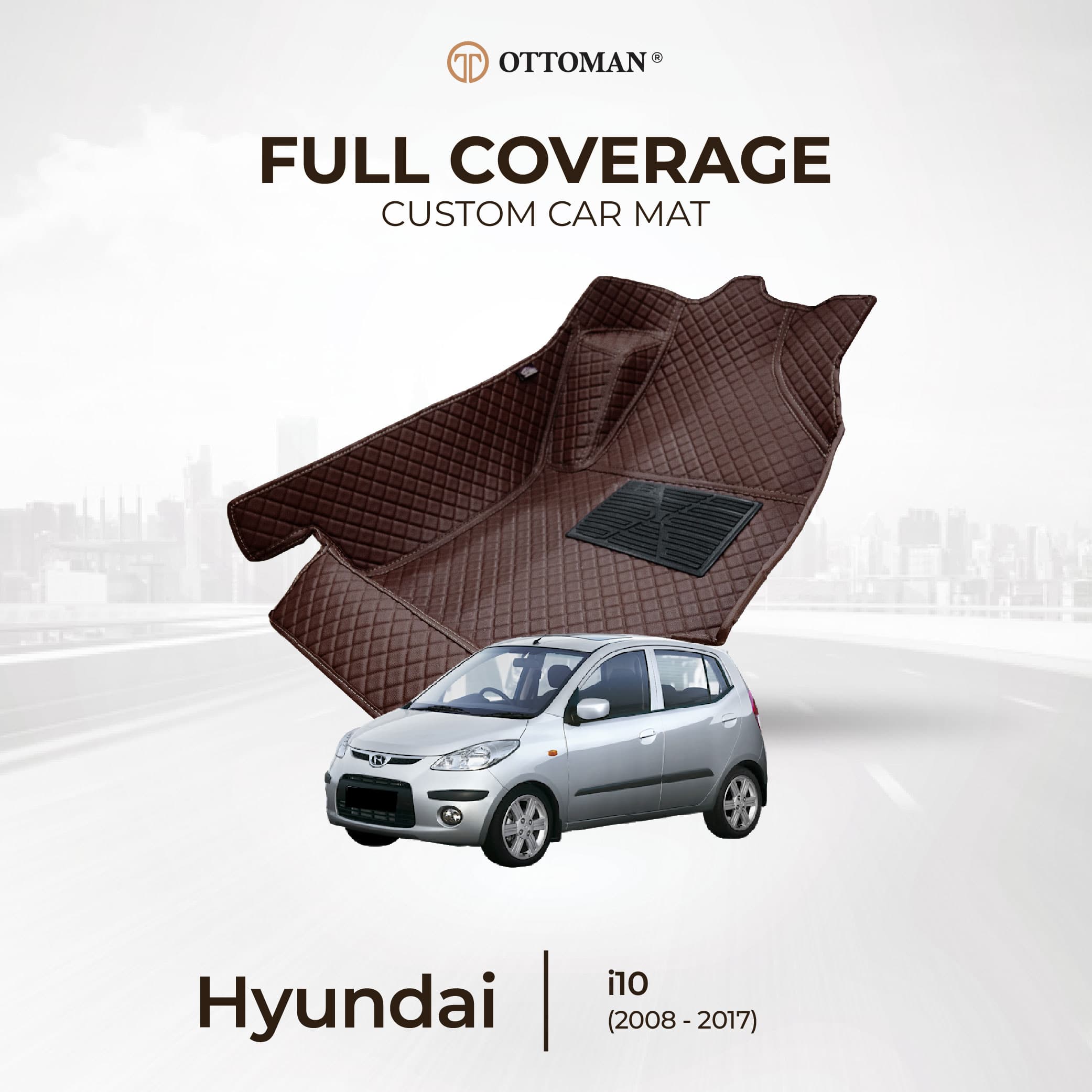 Hyundai I10 (2008-2017) Ottoman Car Mat