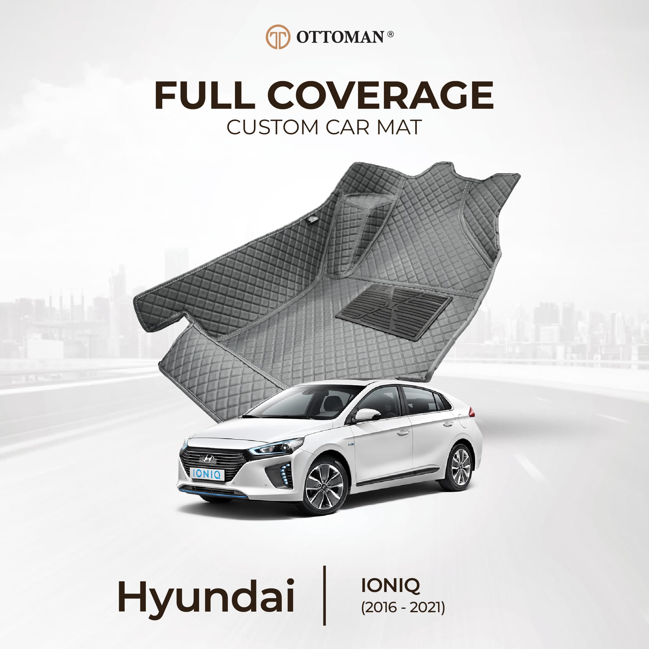 Hyundai Ioniq (2016-2021) Ottoman Car Mat