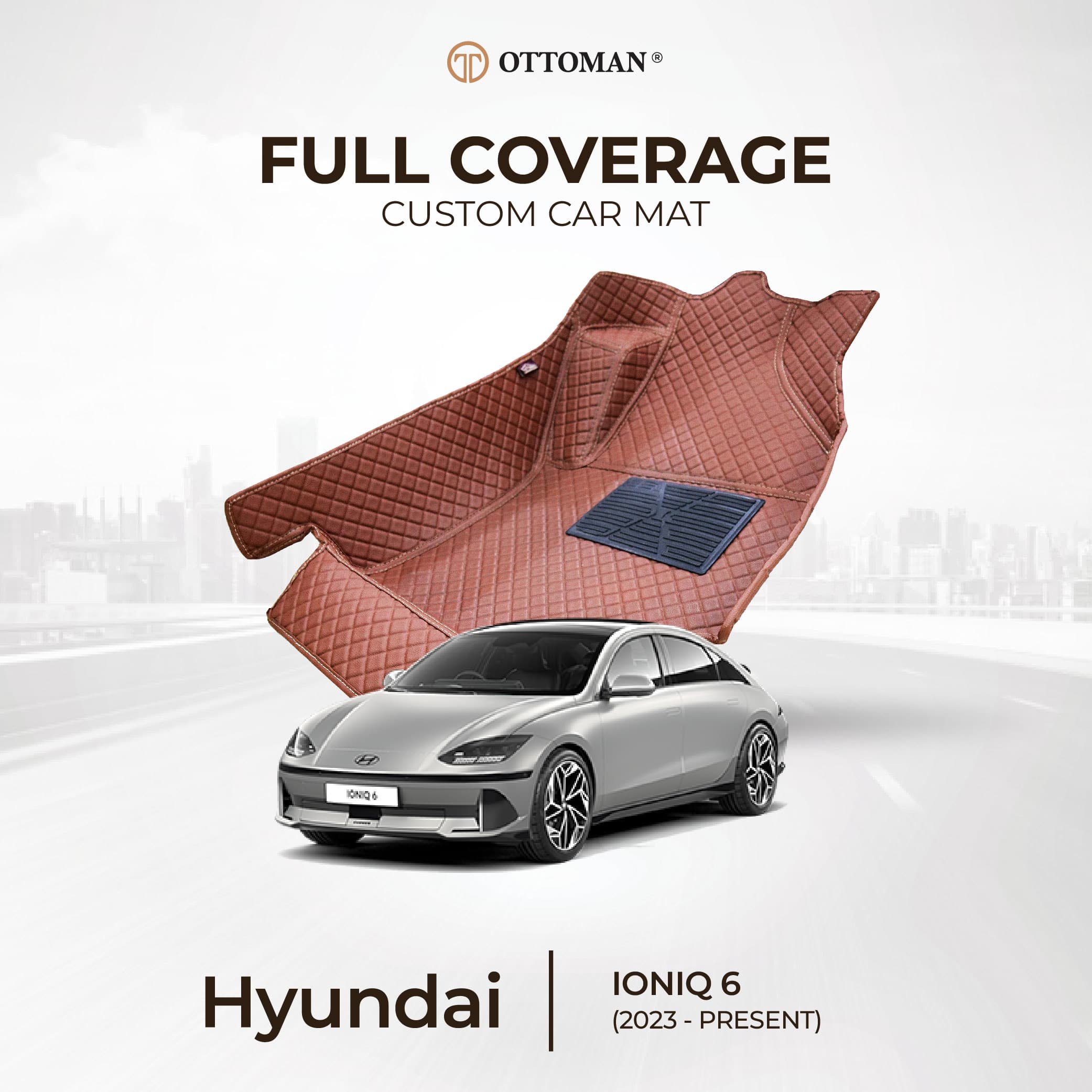 Hyundai Ioniq 6 (2023-Present) Ottoman Car Mat
