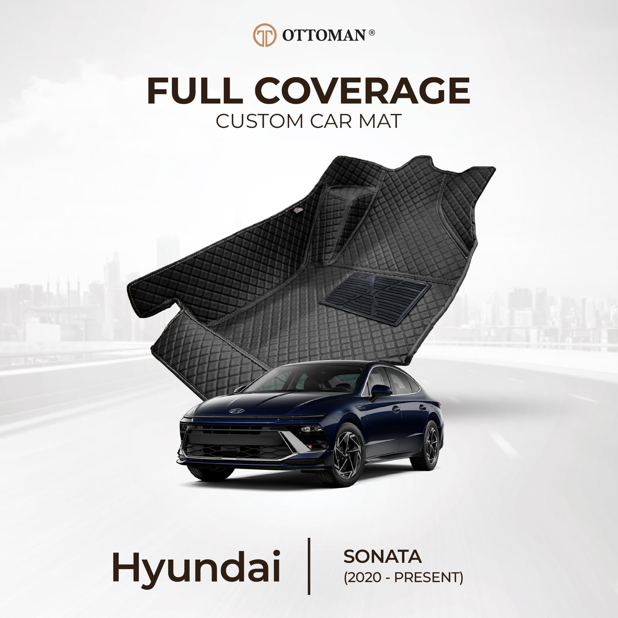 Hyundai Sonata DN8 (2020-Present) Ottoman Car Mat