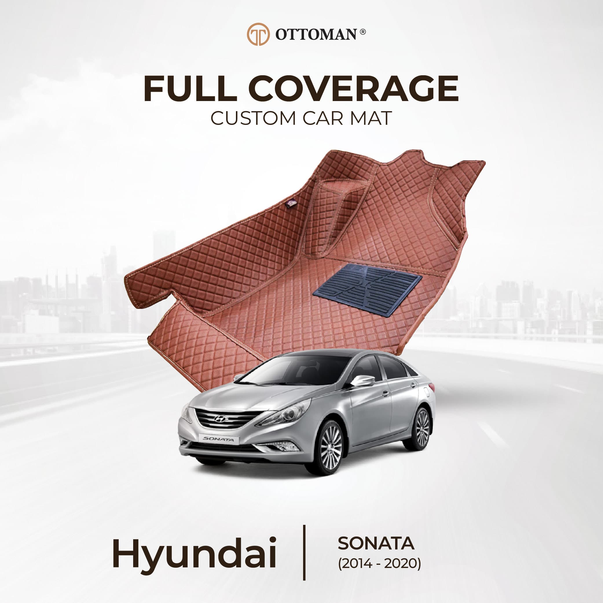 Hyundai Sonata LF (2014-2020) Ottoman Car Mat