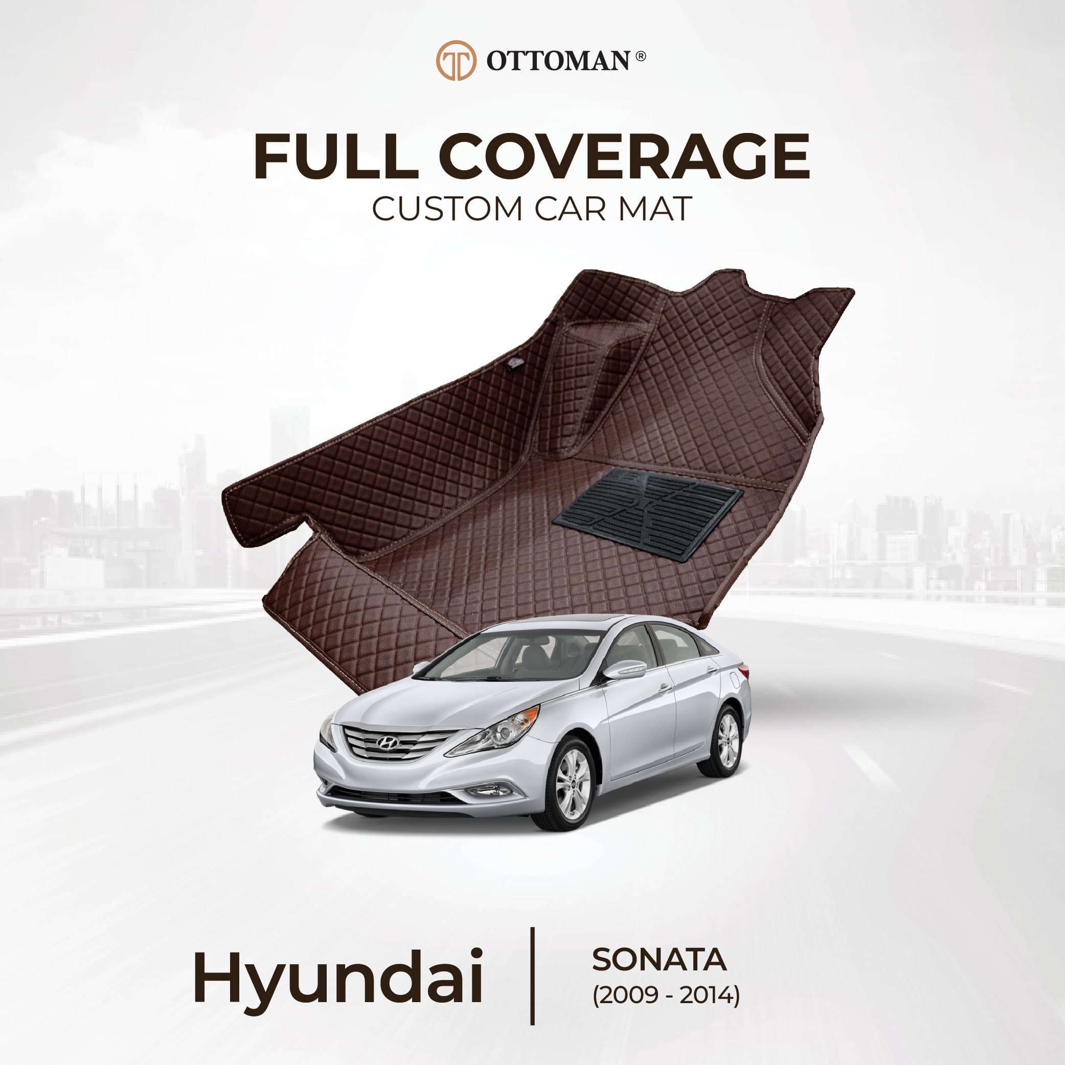 Hyundai Sonata YF (2009-2014) Ottoman Car Mat