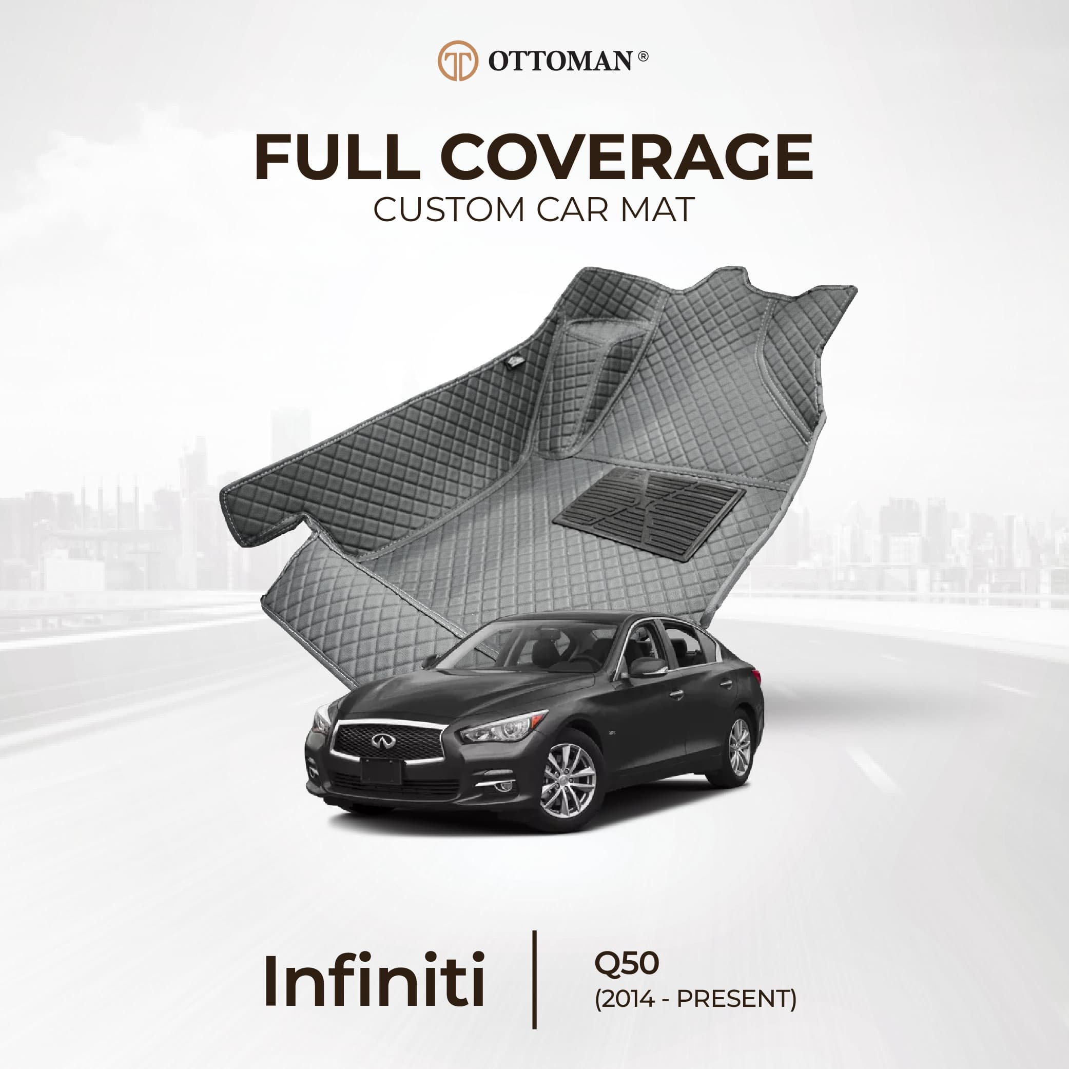 Infiniti Q50 (2014-Present) Ottoman Car Mat