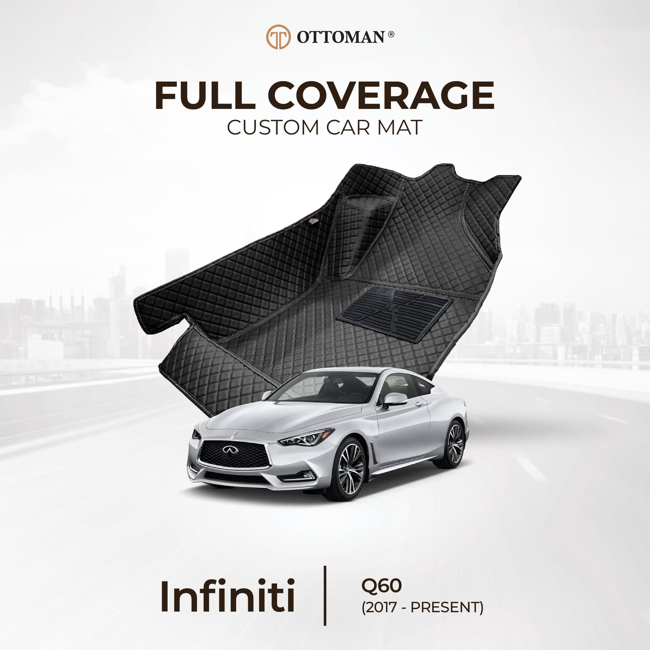 Infiniti Q60 (2017-Present) Ottoman Car Mat