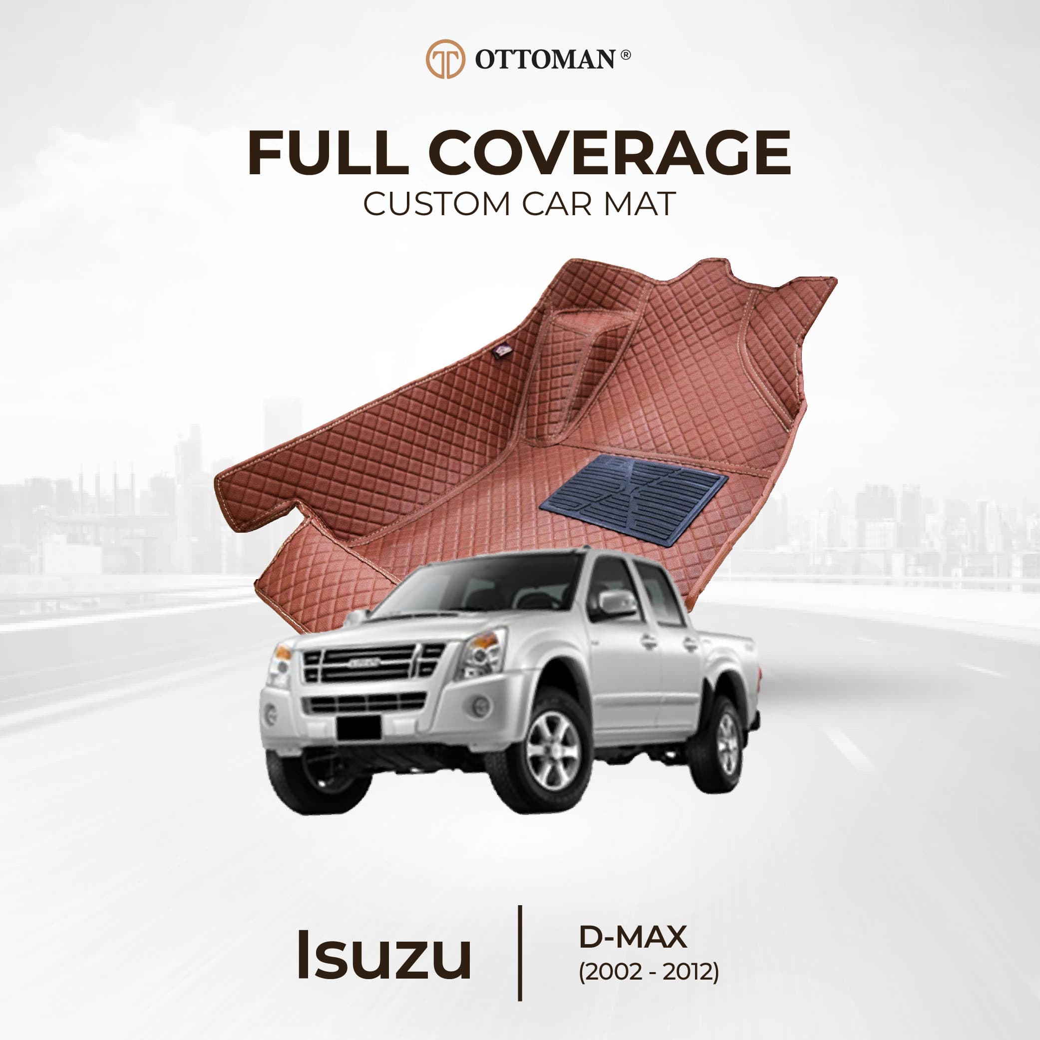 Isuzu D-Max (2002-2012) Ottoman Car Mat