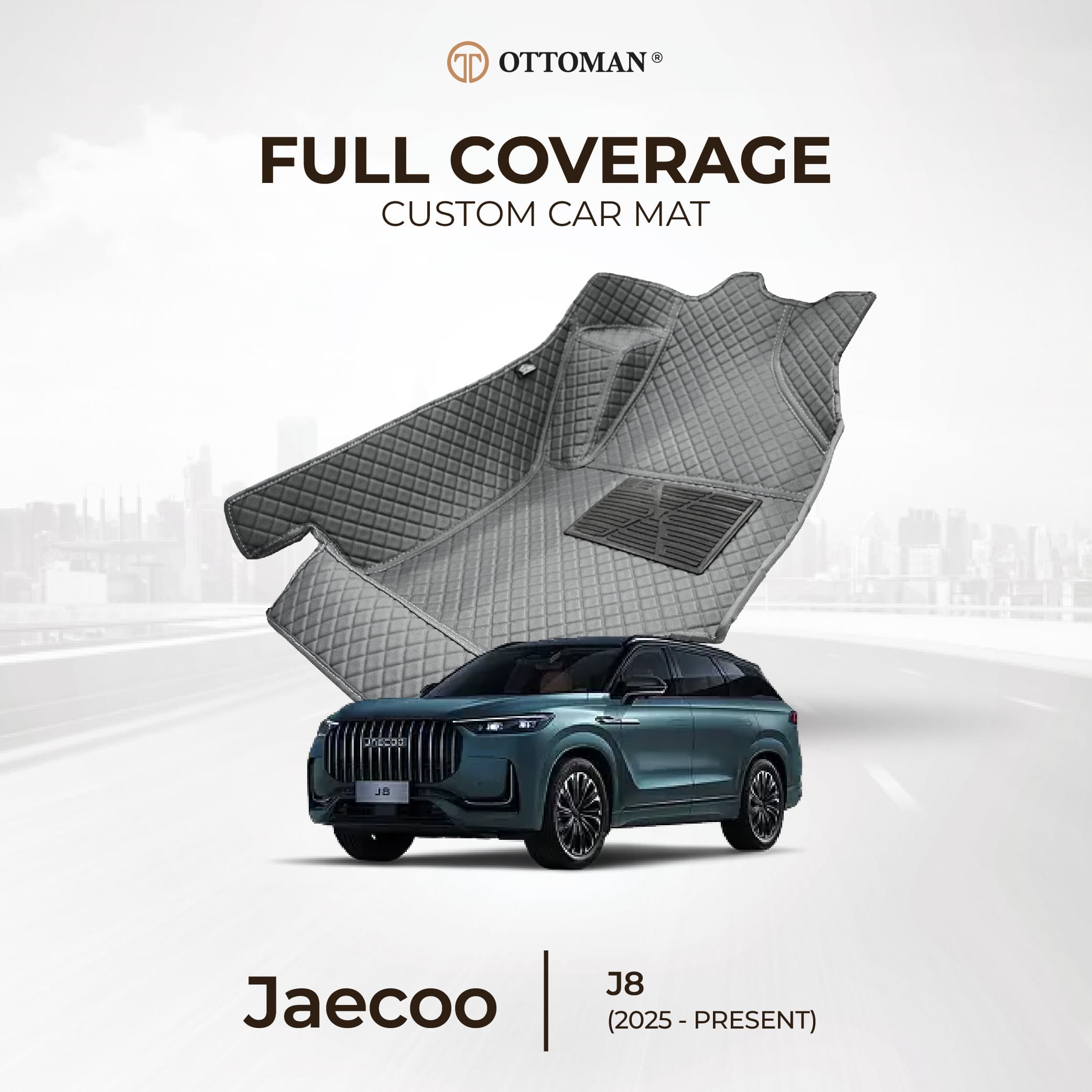 Jaecoo J8 (2025-Present) Ottoman Car Mat
