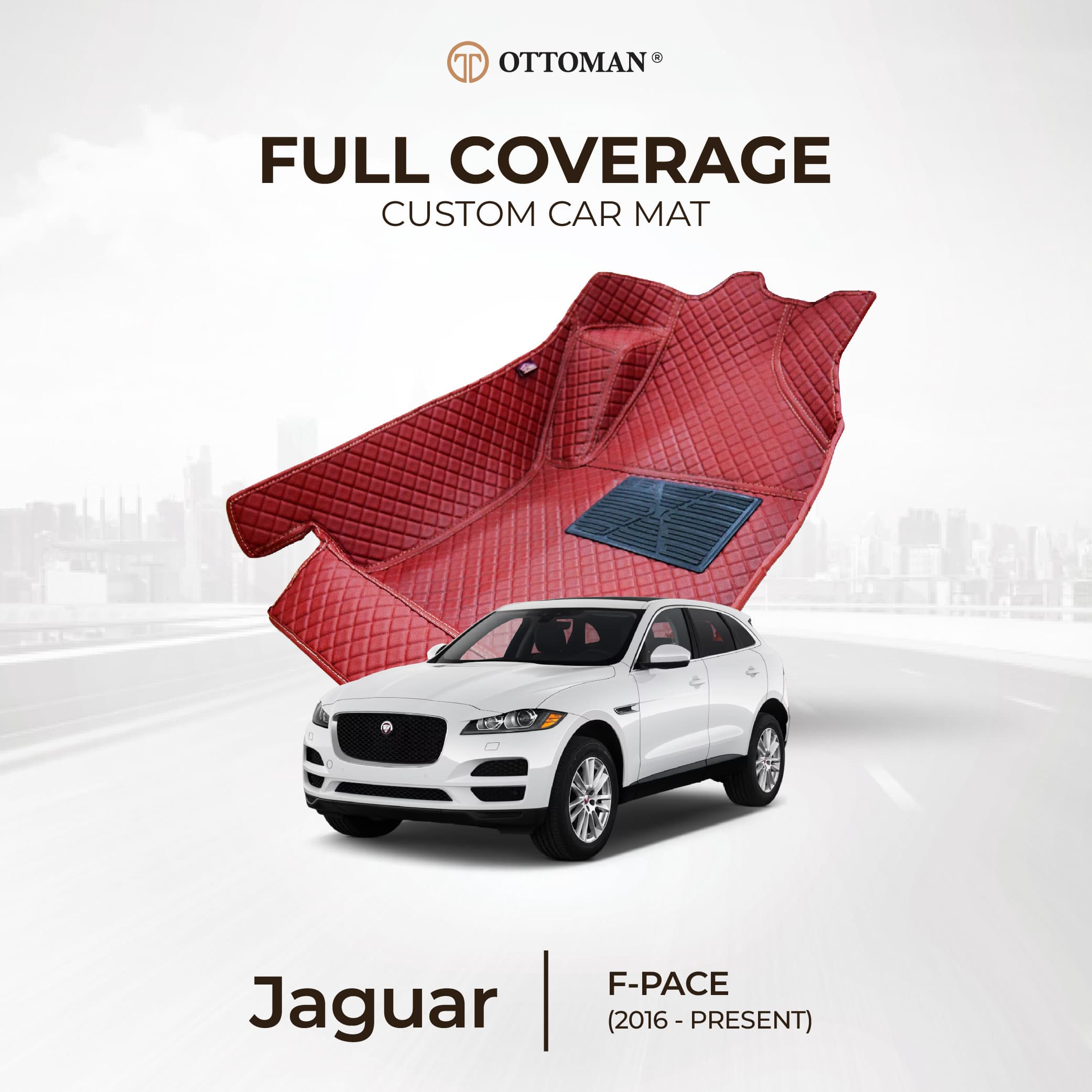 Jaguar F-Pace X761 (2016-Present) Ottoman Car Mat