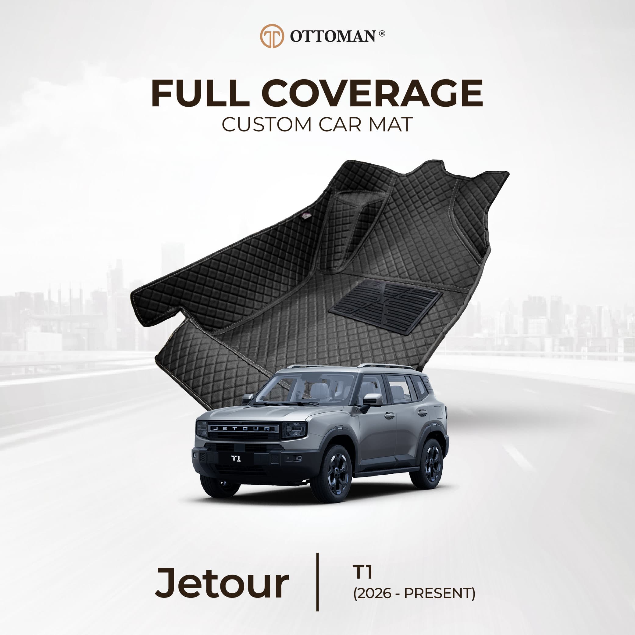 Jetour T1 (2026-Present) Ottoman Car Mat