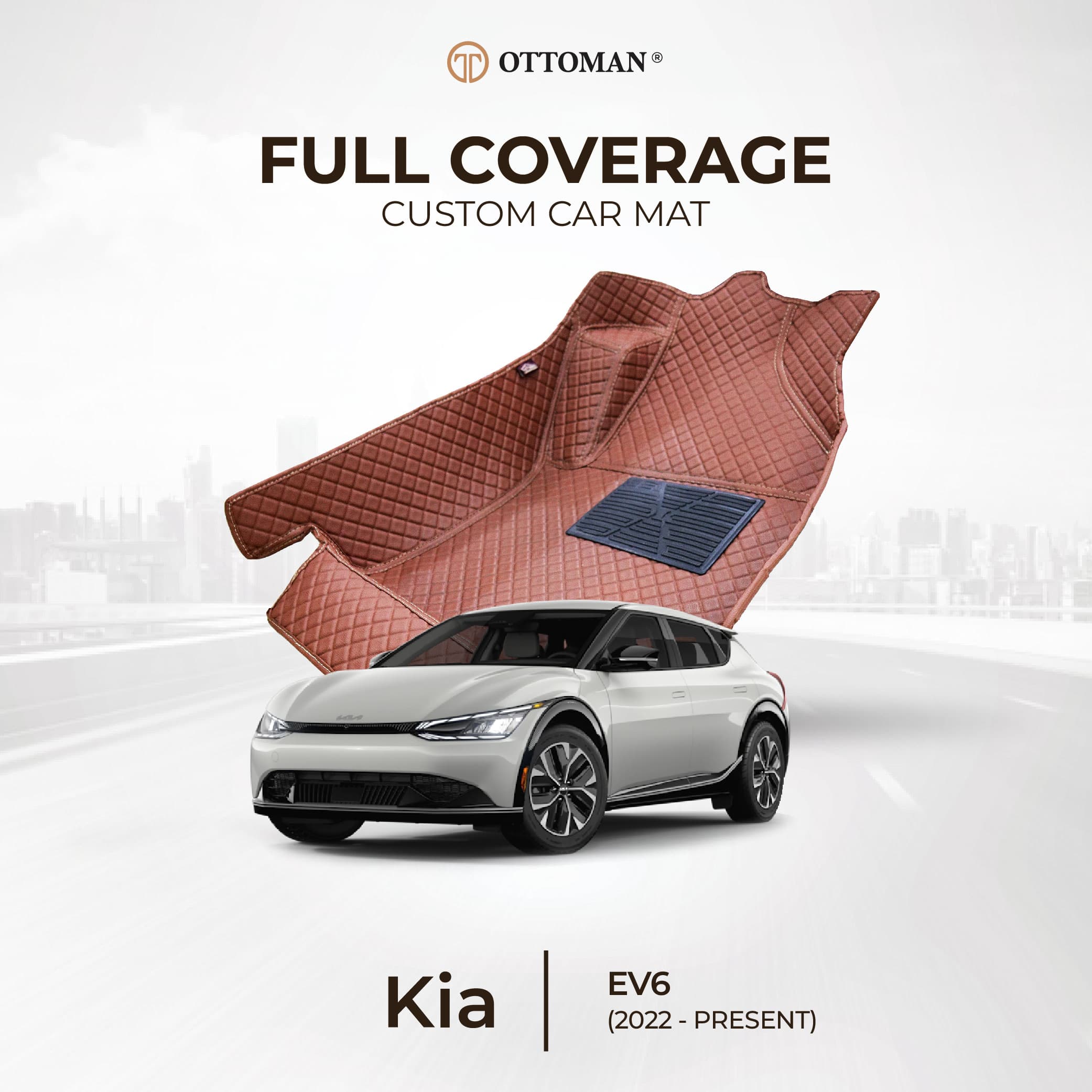 Kia EV6 (2022-Present) Ottoman Car Mat