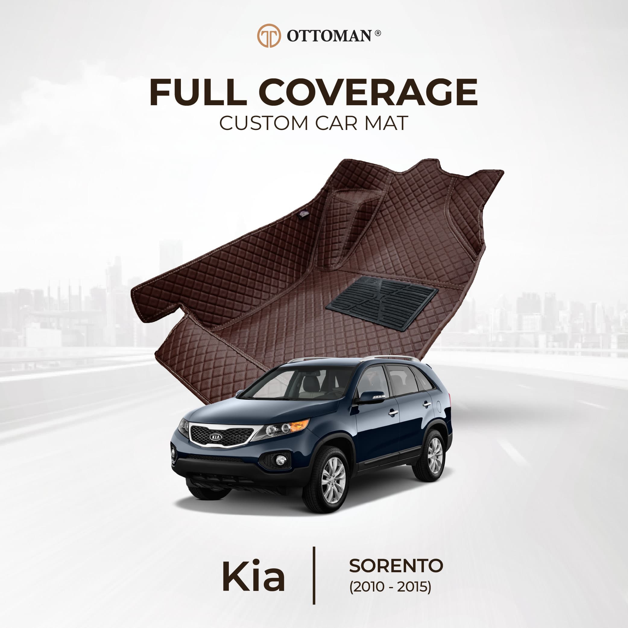 Kia Sorento (2010-2015) Ottoman Car Mat