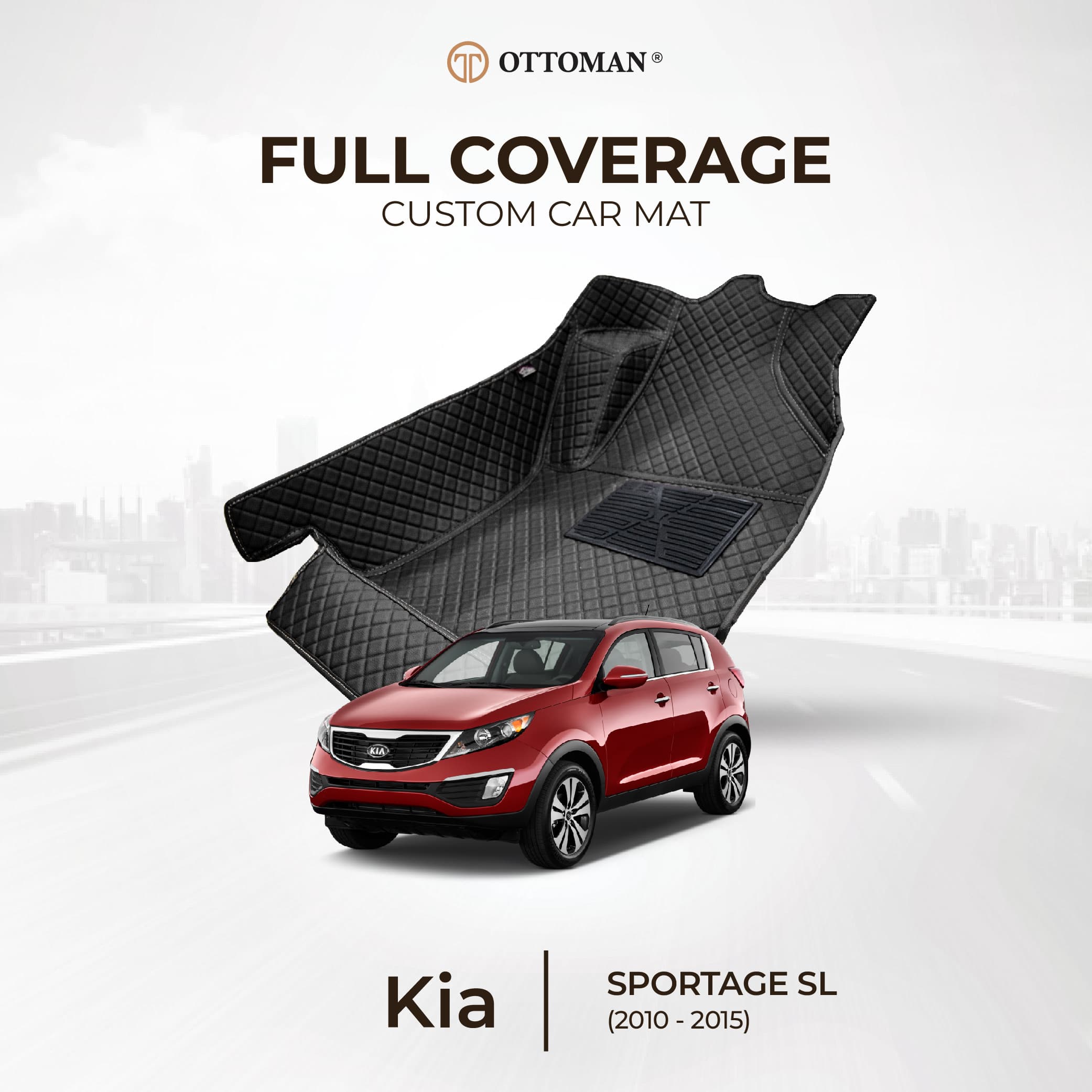 Kia Sportage SL (2010-2015) Ottoman Car Mat