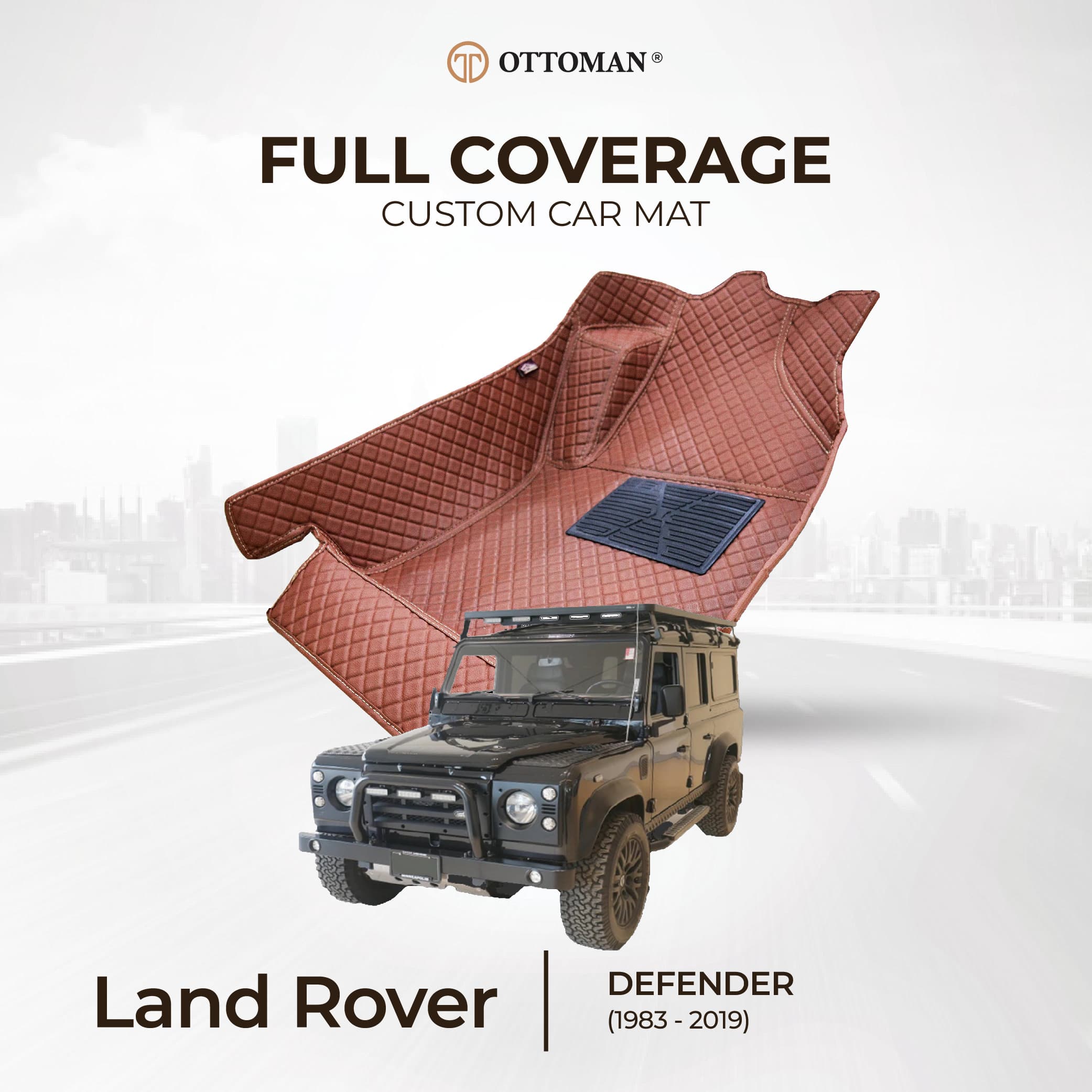 Land Rover Defender (1983-2019) Ottoman Car Mat