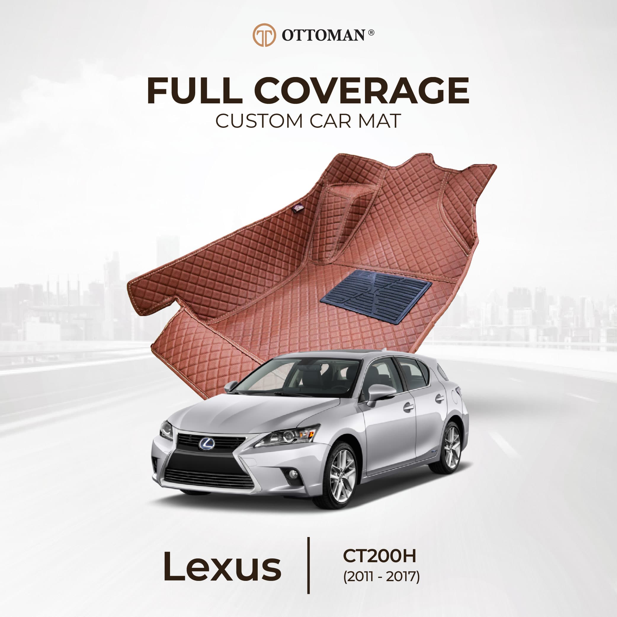 Lexus CT-200H (2011-2017) Ottoman Car Mat