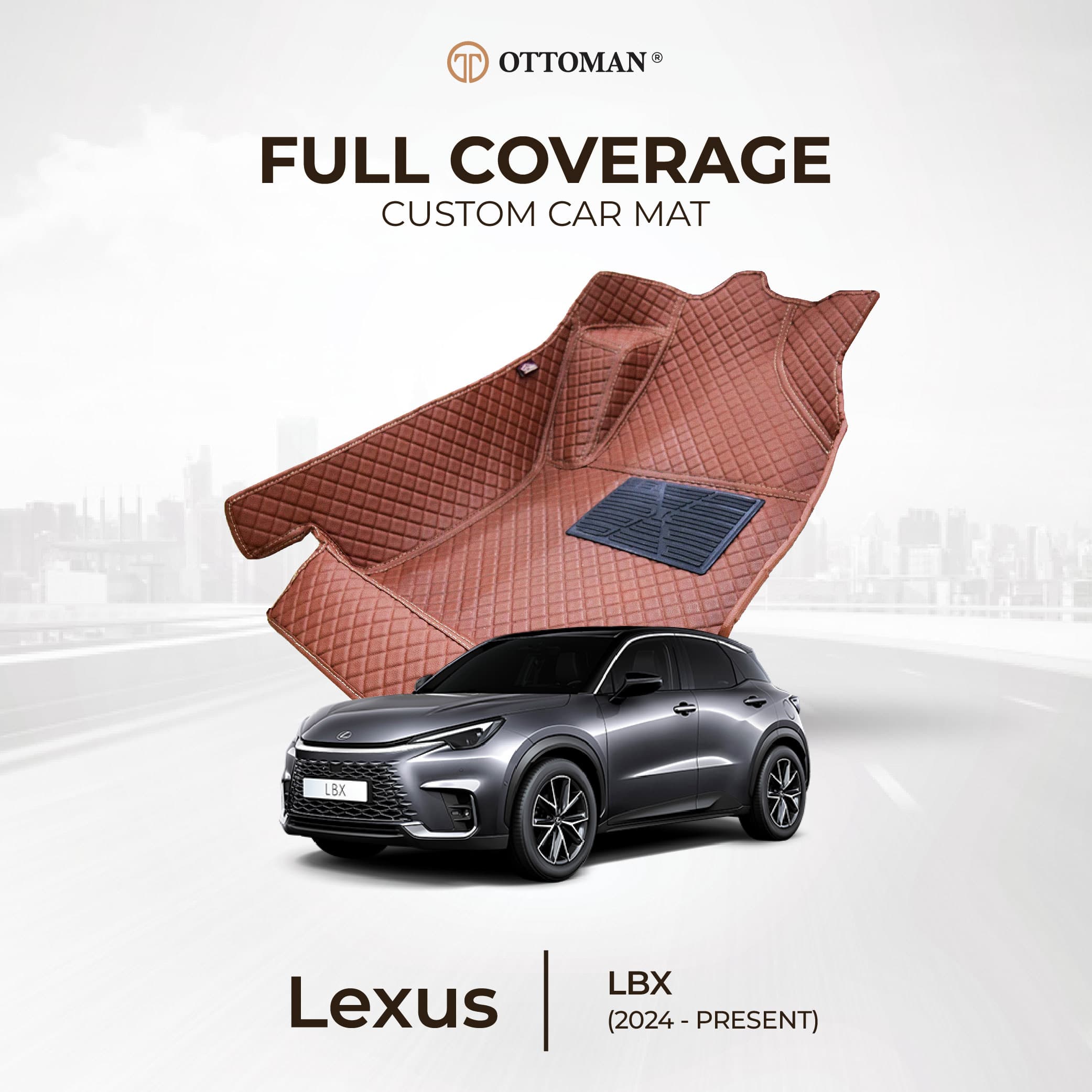 Lexus LBX (2024-Present) Ottoman Car Mat