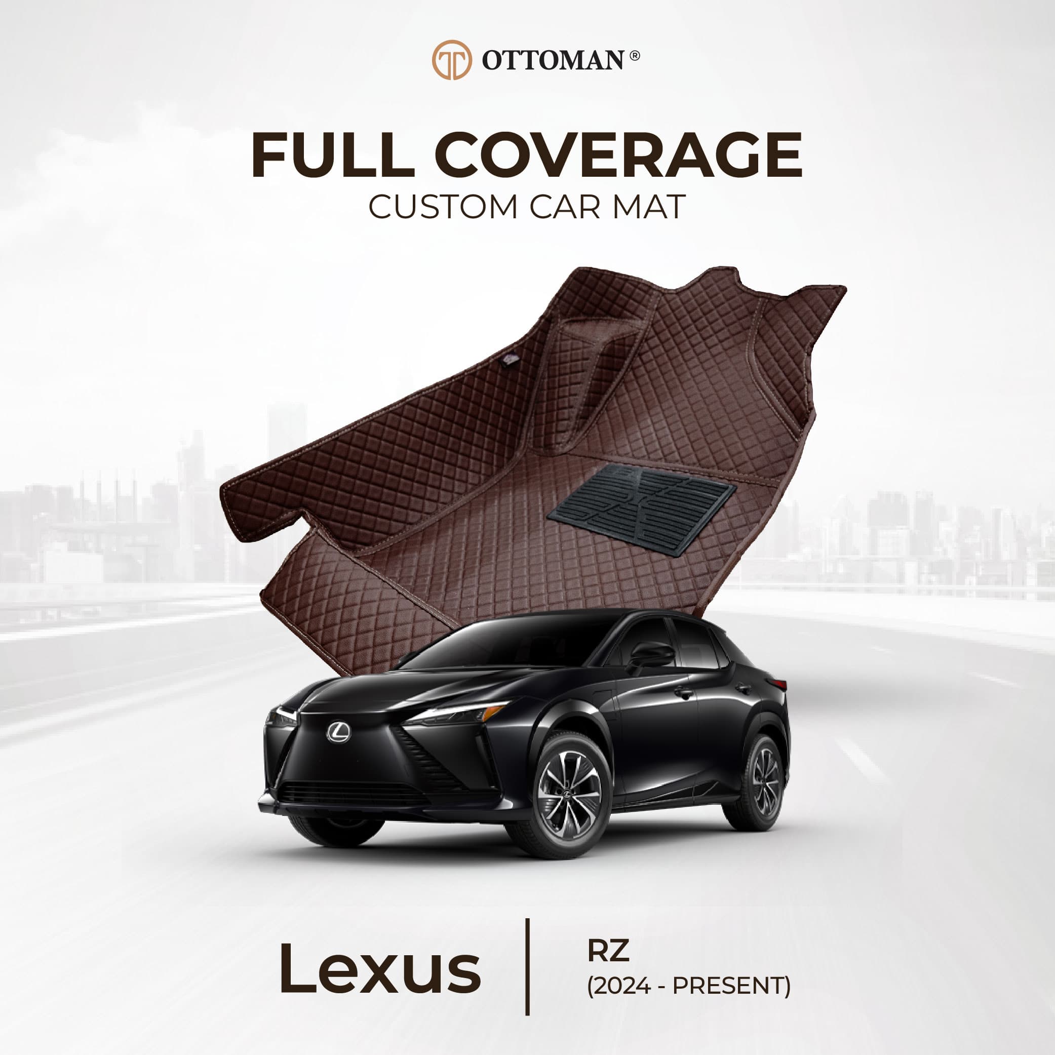 Lexus RZ (2024-Present) Ottoman Car Mat