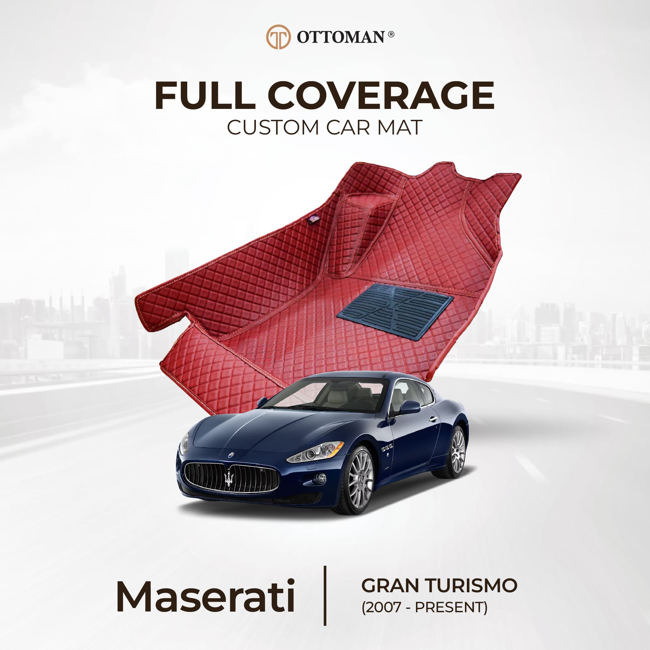 Maserati Gran Turismo (2007-Present) Ottoman Car Mat