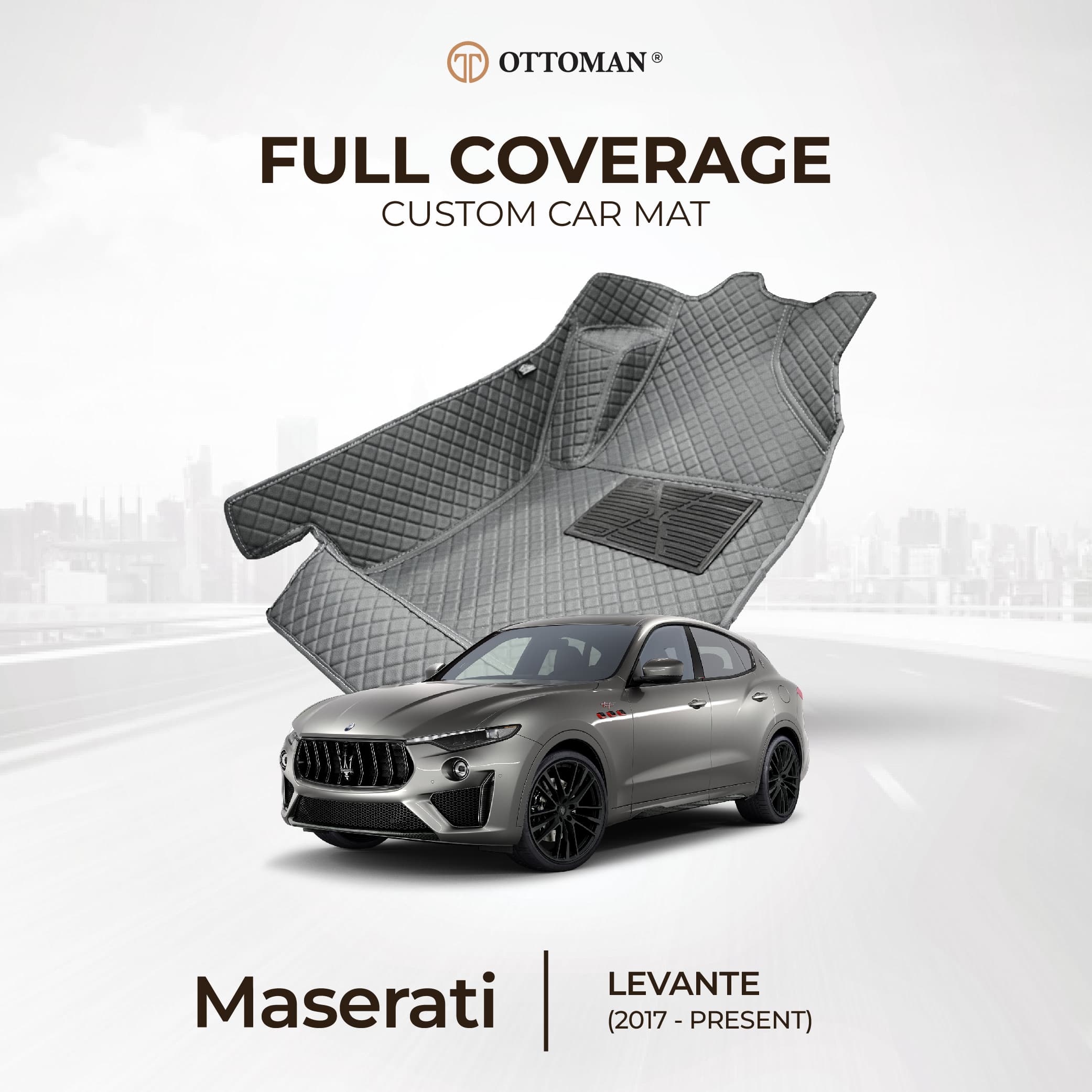 Maserati Levante (2017-Present) Ottoman Car Mat